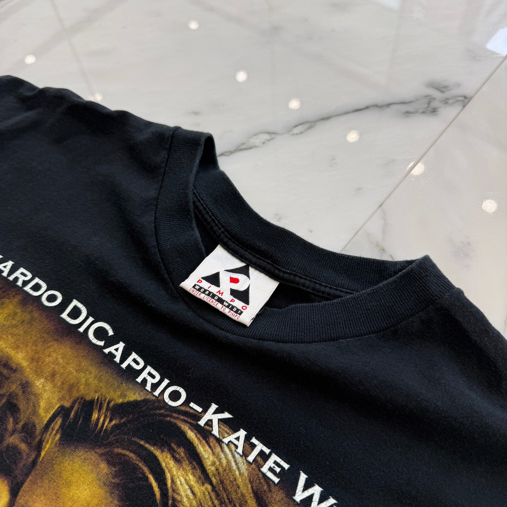 Vintage 90's Titanic "Leonardo DiCaprio" PIMPO S/S Tee 90's タイタニック "レオナルドディカプリオ" ピンポ社製 Tシャツ