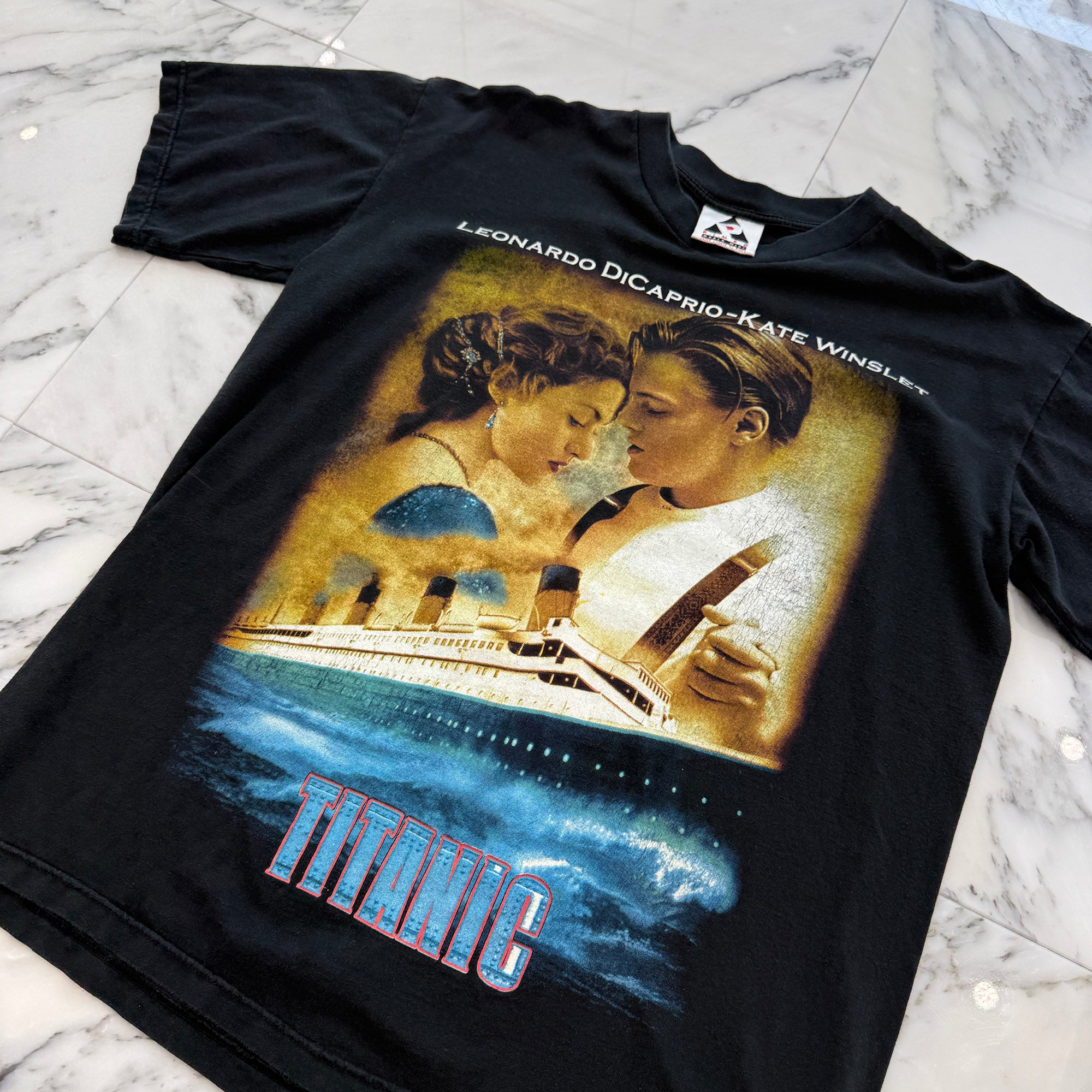 Vintage 90's Titanic "Leonardo DiCaprio" PIMPO S/S Tee 90's タイタニック "レオナルドディカプリオ" ピンポ社製 Tシャツ