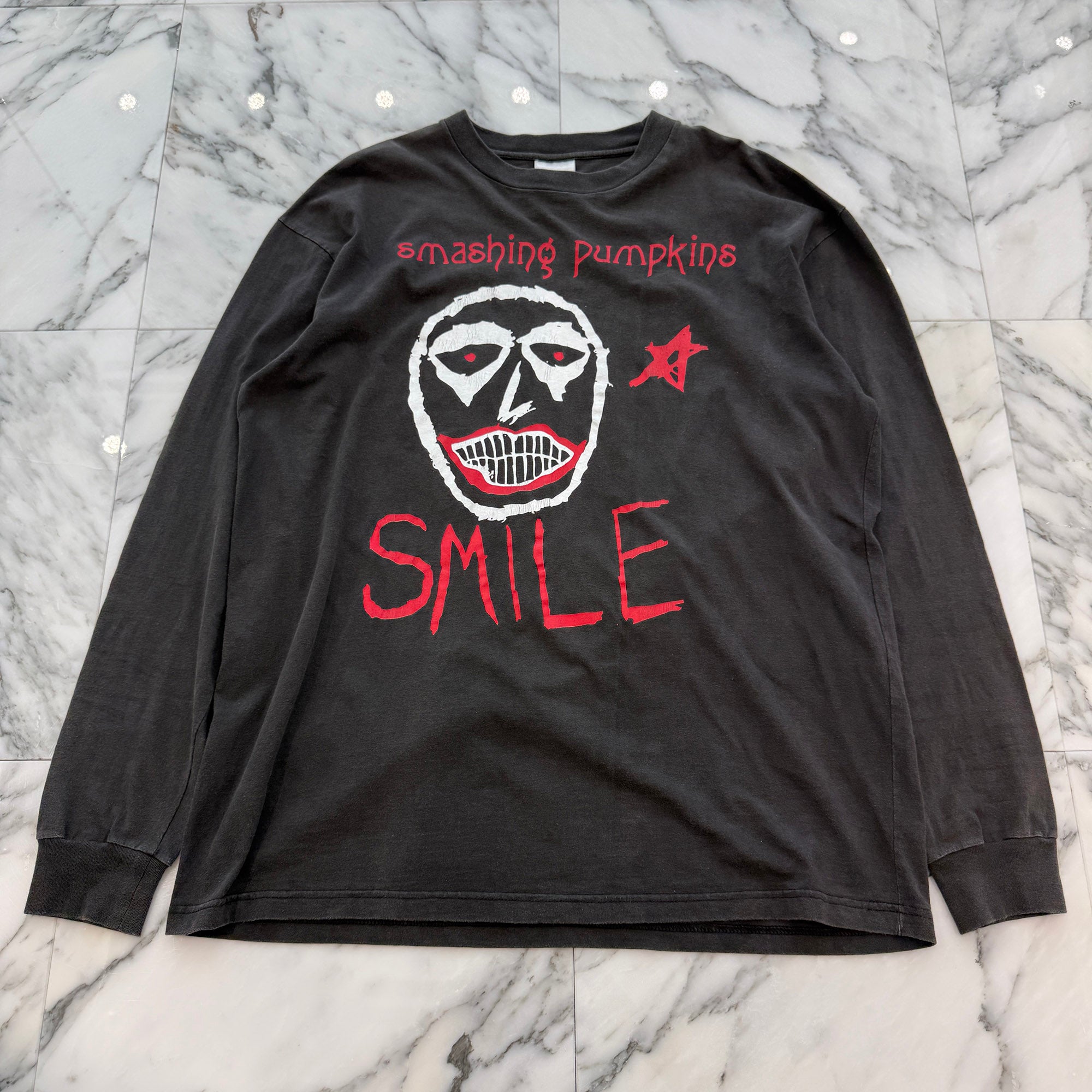 Vintage 90's The Smashing Pumpkins "SMILE" L/S Tee ヴィンテージ 90's スマッシング・パンプキンズ "スマイル" ロングスリーブTシャツ