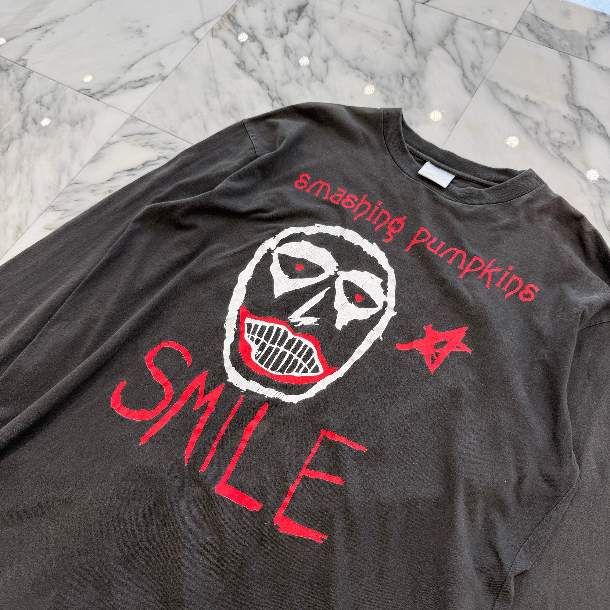 Vintage 90's The Smashing Pumpkins "SMILE" L/S Tee ヴィンテージ 90's スマッシング・パンプキンズ "スマイル" ロングスリーブTシャツ
