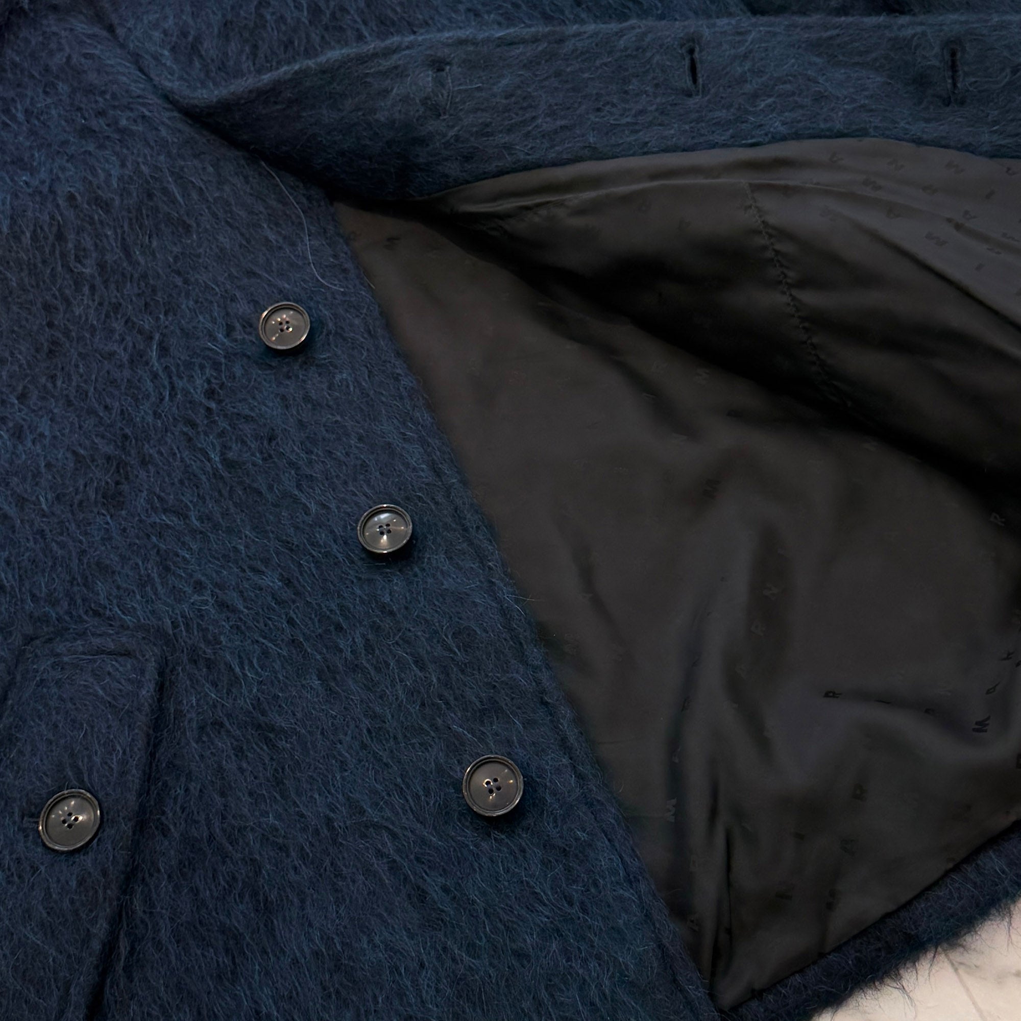 MARNI 2022AW Brushed Caban Coat TIMU0090UW UTW952 Size 50 マルニ ブラッシュド キャバン コート サイズ50