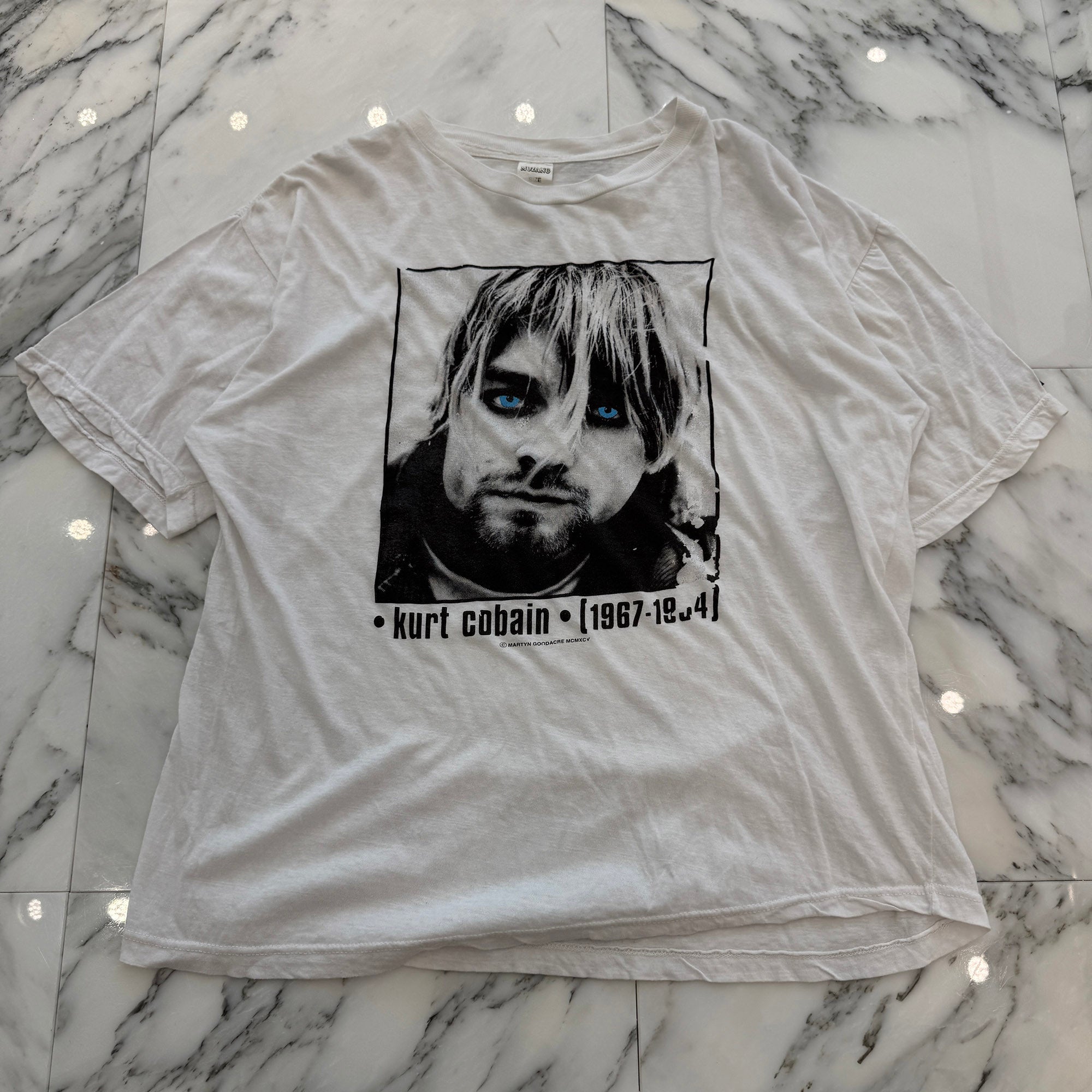 Vintage 90's Nirvana "Kurt Cobain Memorial" MOZANG S/S Tee Size XL ヴィンテージ 90's ニルヴァーナ "カートコバーン メモリアル" MOZANG社製 Tシャツ サイズXL