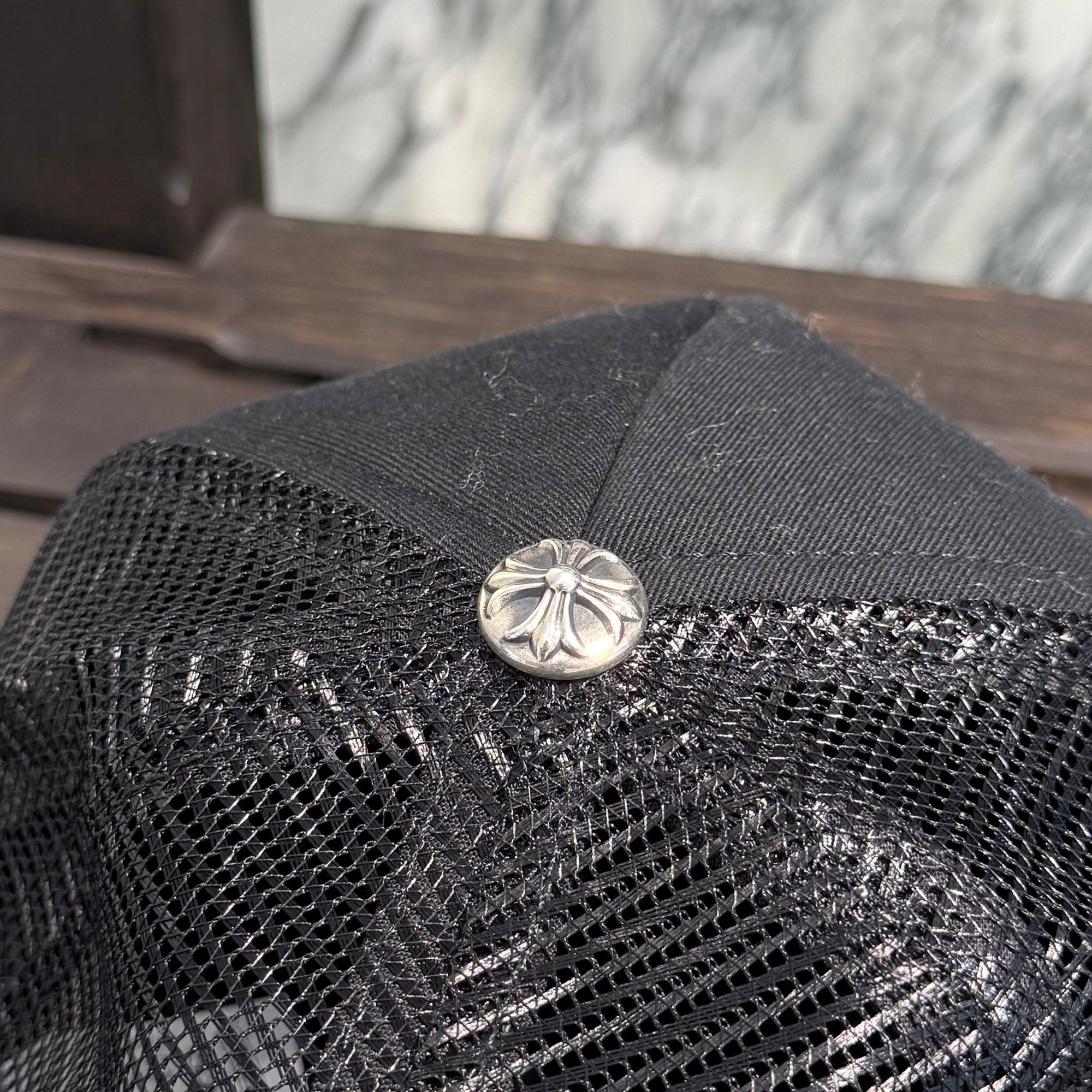 CHROME HEARTS FOTI × Yung Blud × Aerosmith Mahalia Trucker Cap Size ONE SIZE(51-61) クロムハーツ フォティ× ヤングブラッド ×エアロスミス マハリア トラッカーキャップ サイズONE SIZE(51-61)