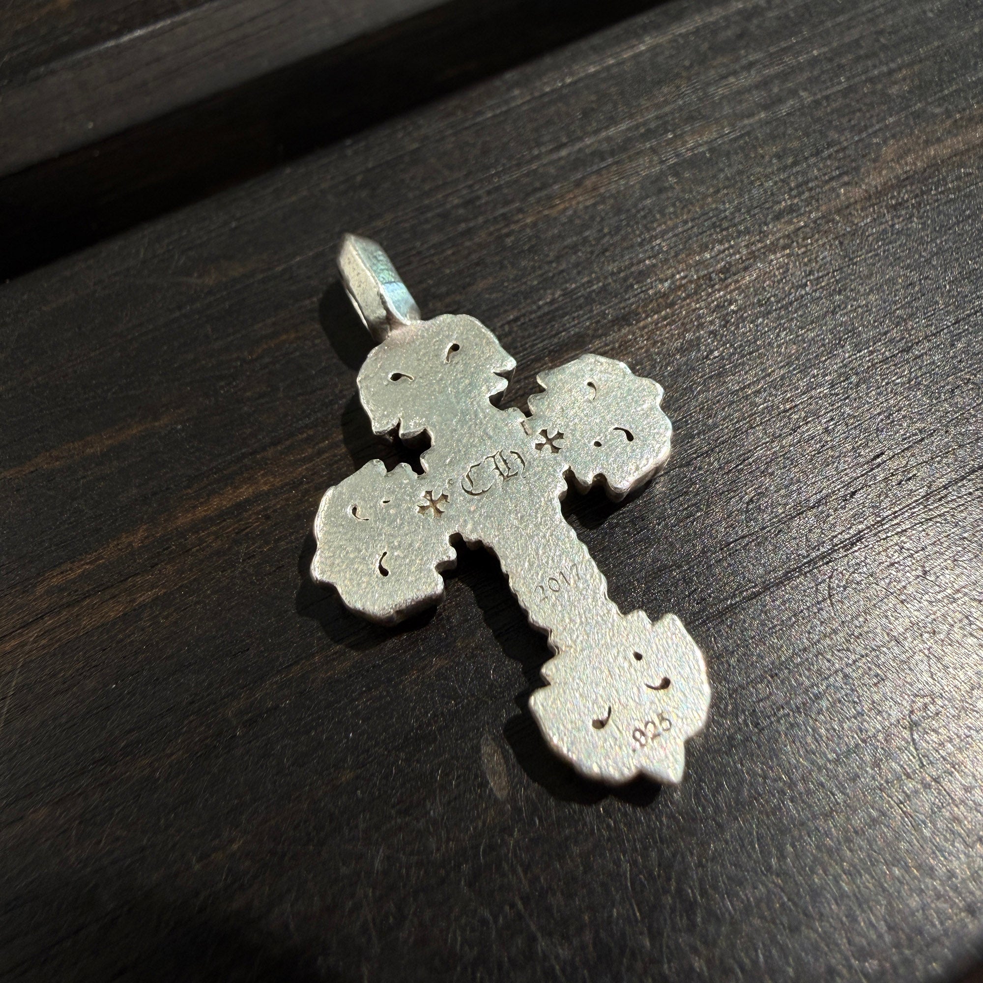 クロムハーツ  CHARM FILIGREE TINY/タイニーフィリグリー チャーム/シルバーネックレストップ メンズ クロムハーツ CHARM FILIGREE TINY/タイニーフィリグリー チャーム