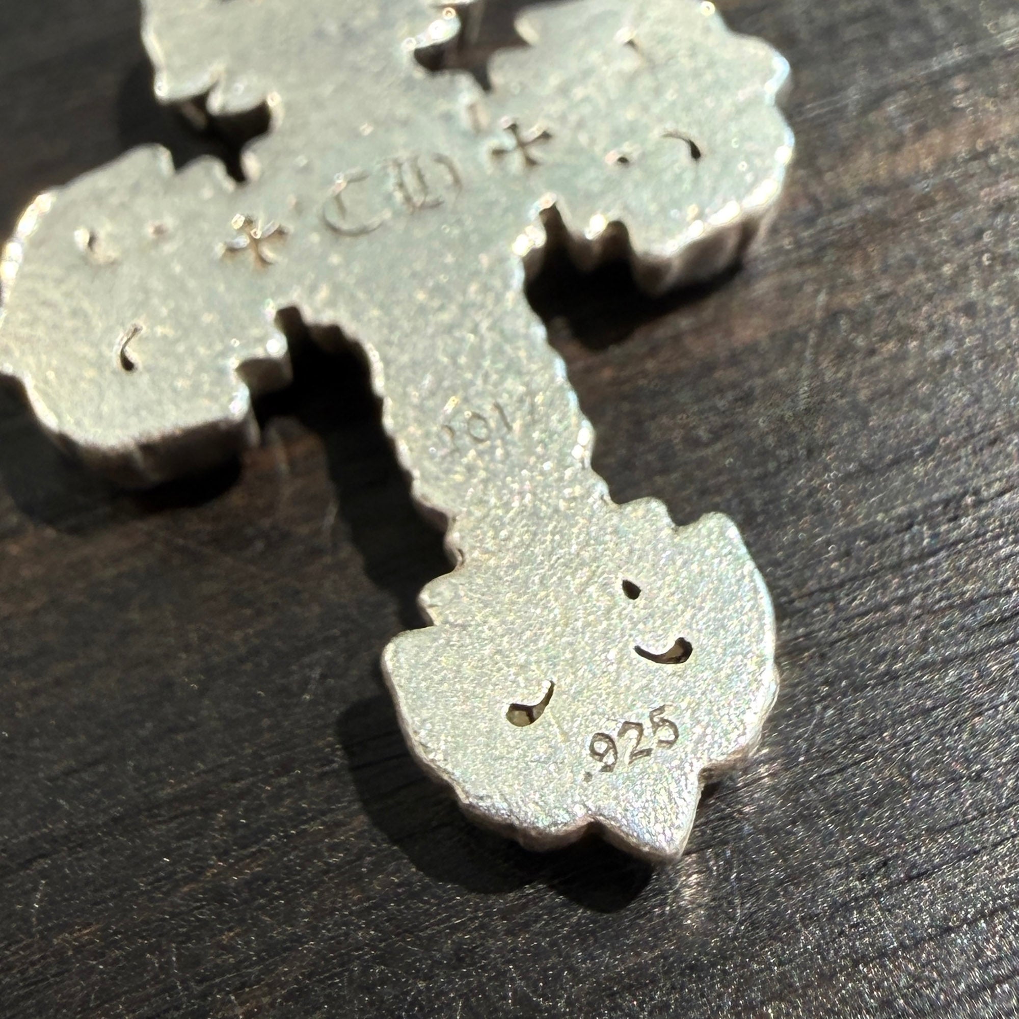 CHROME HEARTS Tiny Filigree Cross Charm Pendent Top クロムハーツ タイニー フィリグリークロス チャーム ペンダント トップ