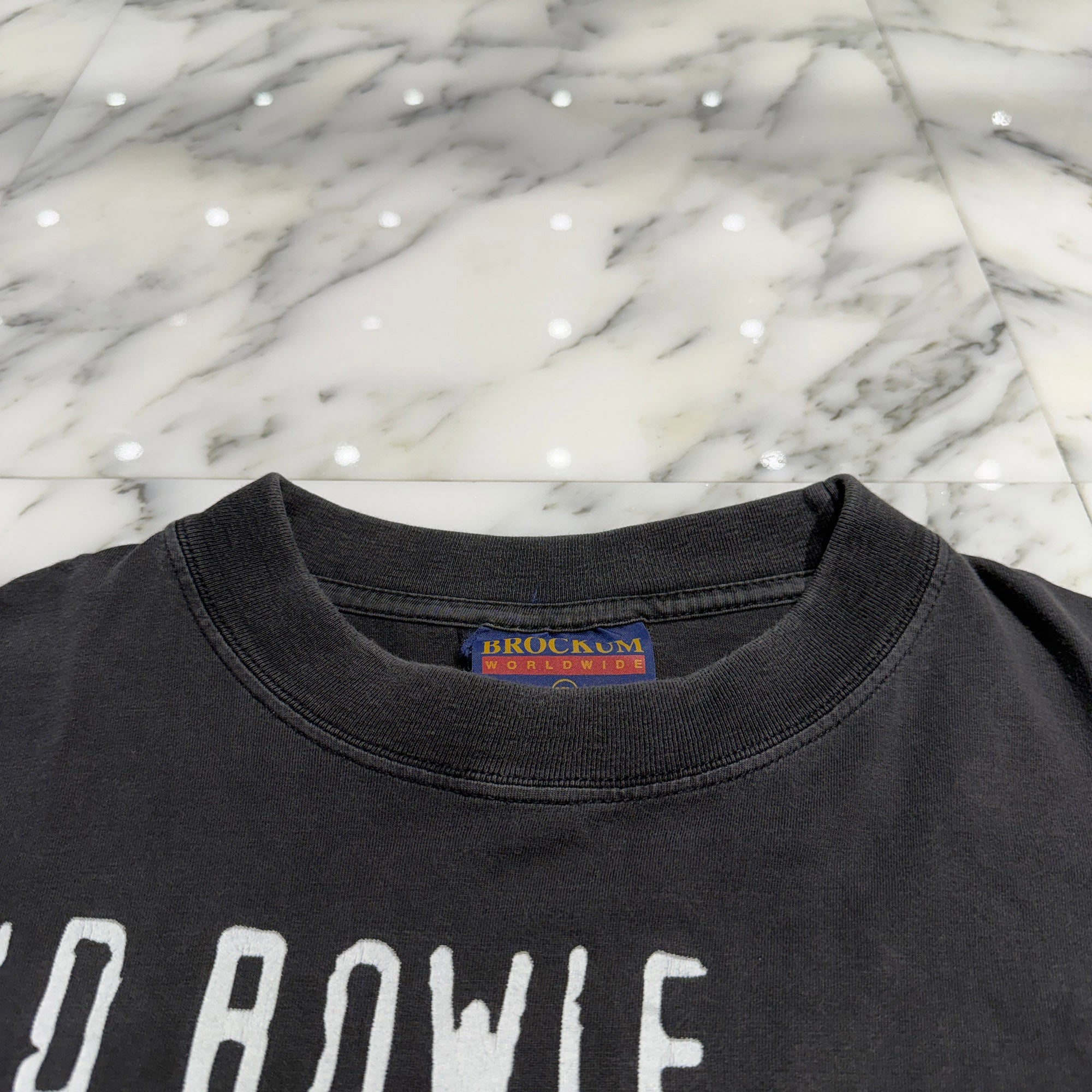 Vintage 90's David Bowie "The Hearts Philly Lesson"1995 BROCKUM S/S Tee Size XL ヴィンテージ 90's デヴィッド・ボウイ "ザ・ハーツ・フィルシー・レッスン"1995  ブロックム社製 Tシャツ サイズXL