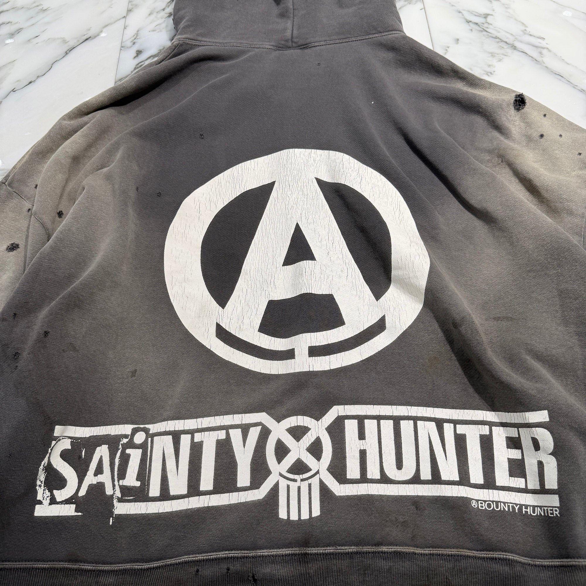 SAINT Mxxxxxx × BOUNTY HUNTER 2026SS "SAINT HUNTER" Zip Up Hoodie SM-MK8-0000-C32 Size XL セントマイケル×バウンティハンター ”セント・ハンター” ジップアップ フーディー サイズXL