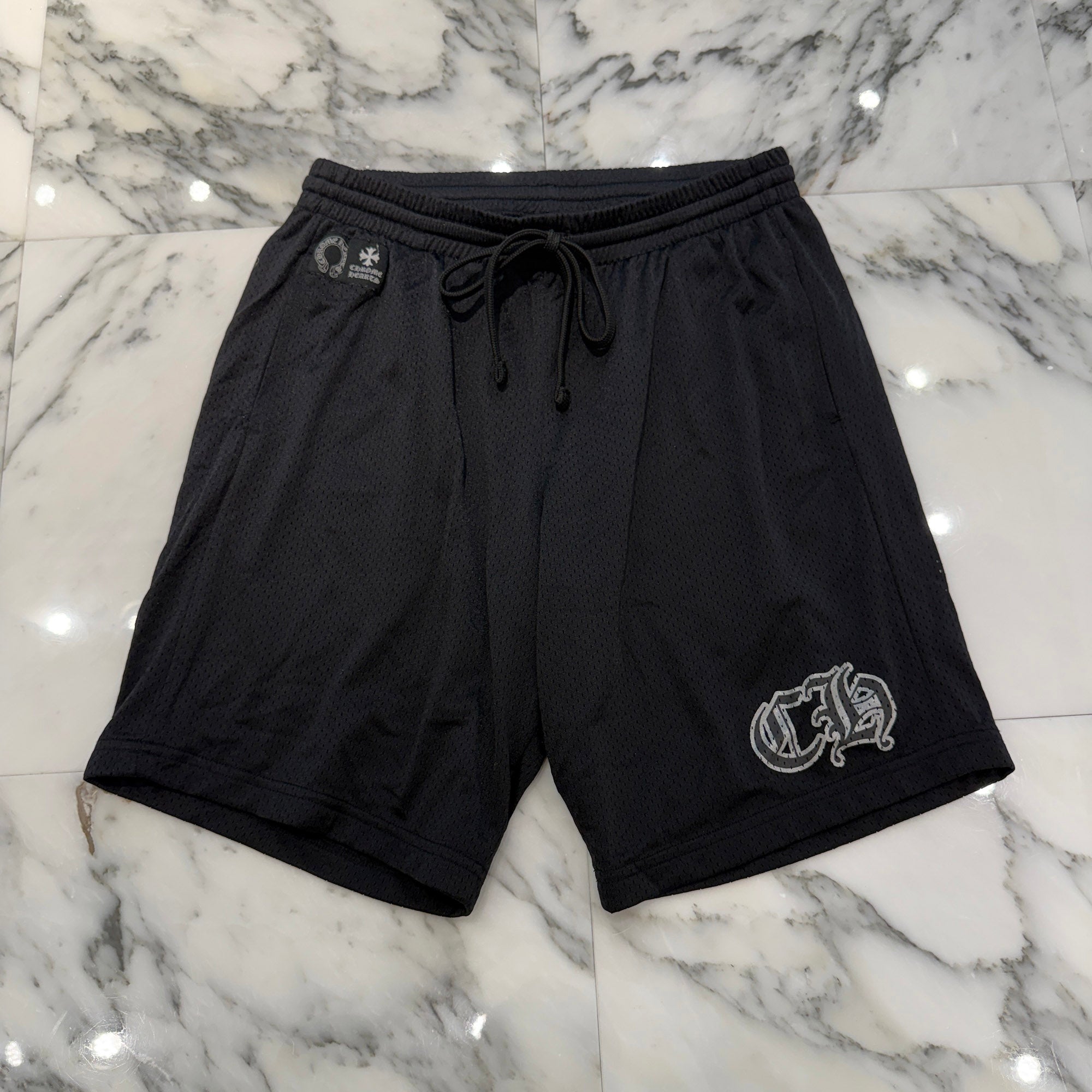 CHROME HEARTS Mesh Varsity Shorts Size M クロムハーツ メッシュヴァーシティーショーツ サイズM