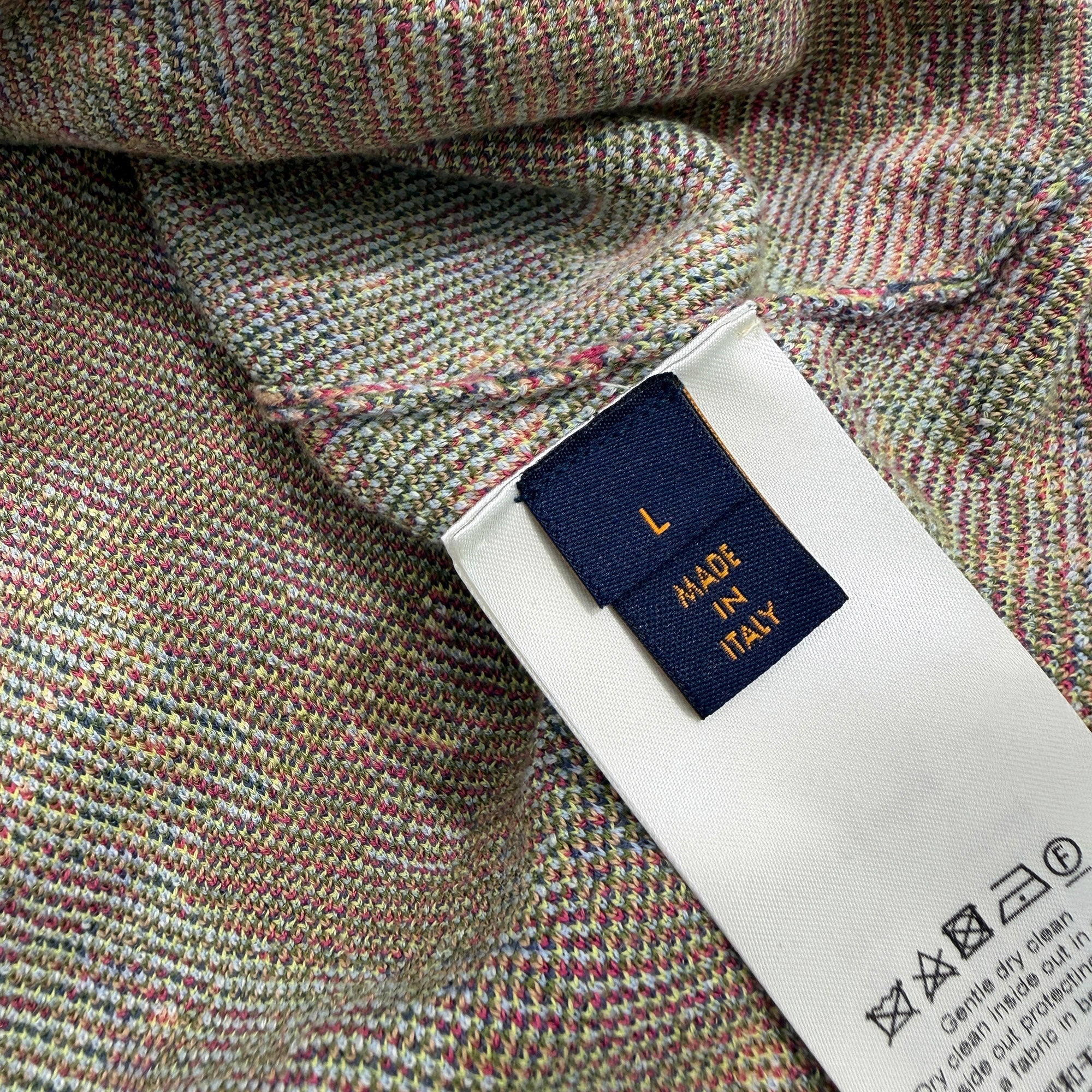 LOUIS VUITTON 2022AW Monogram Jacquard Flower Hoodie HNN73W Size L ルイヴィトン モノグラムジャガード フラワー フーディ サイズL