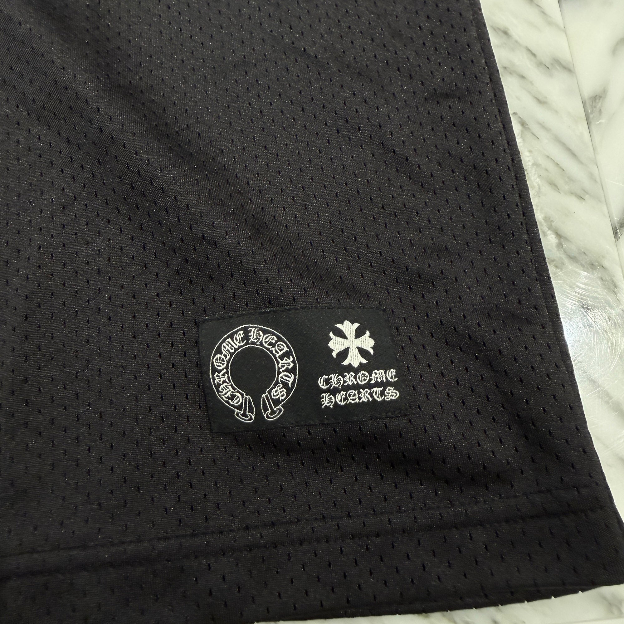CHROME HEARTS Mesh Warm Up Jersey Size S クロムハーツ メッシュウォームアップジャージー サイズS
