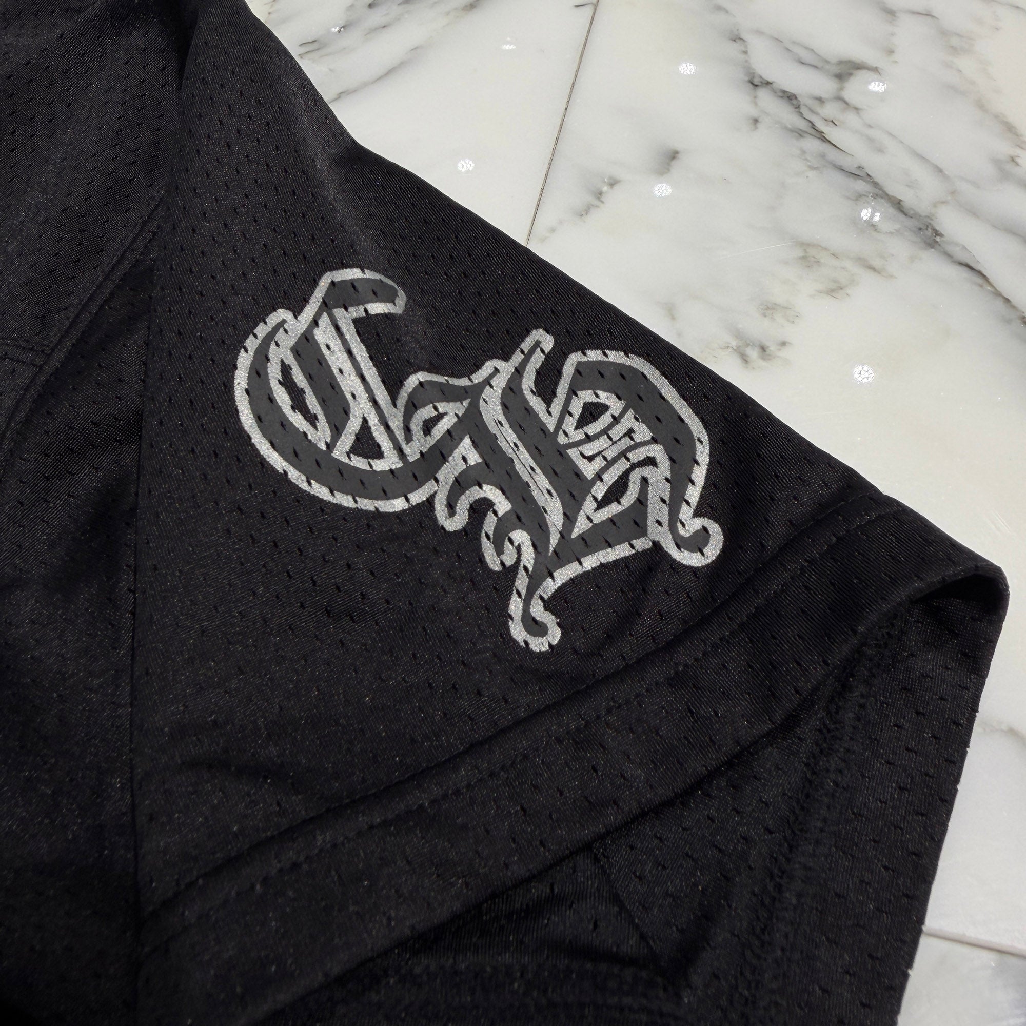 CHROME HEARTS Mesh Warm Up Jersey Size S クロムハーツ メッシュウォームアップジャージー サイズS