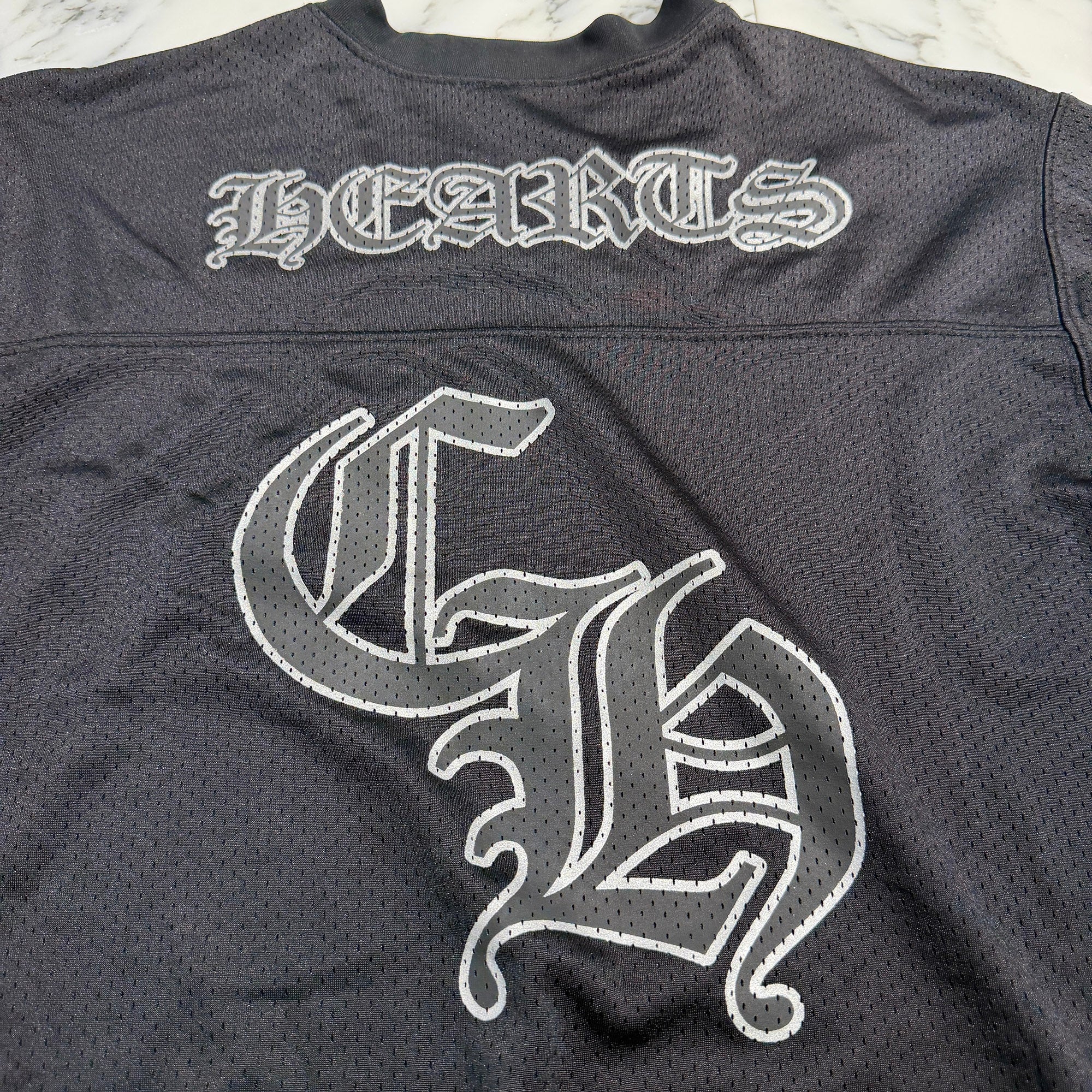 CHROME HEARTS Mesh Warm Up Jersey Size S クロムハーツ メッシュウォームアップジャージー サイズS