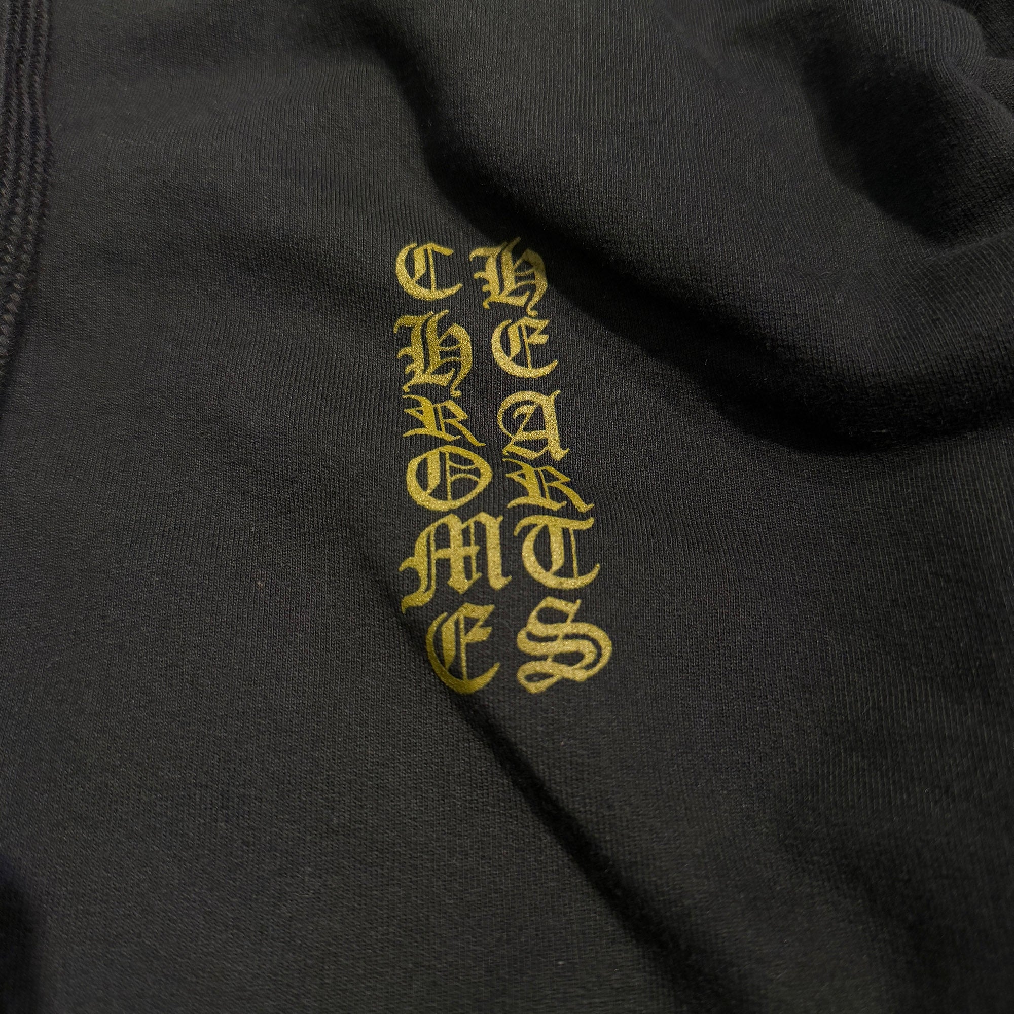 CHROME HEARTS 2026SS Vertical Logo Zip Up Hoodie Size L クロムハーツ ヴァーティカルロゴ ジップアップフーディー サイズL