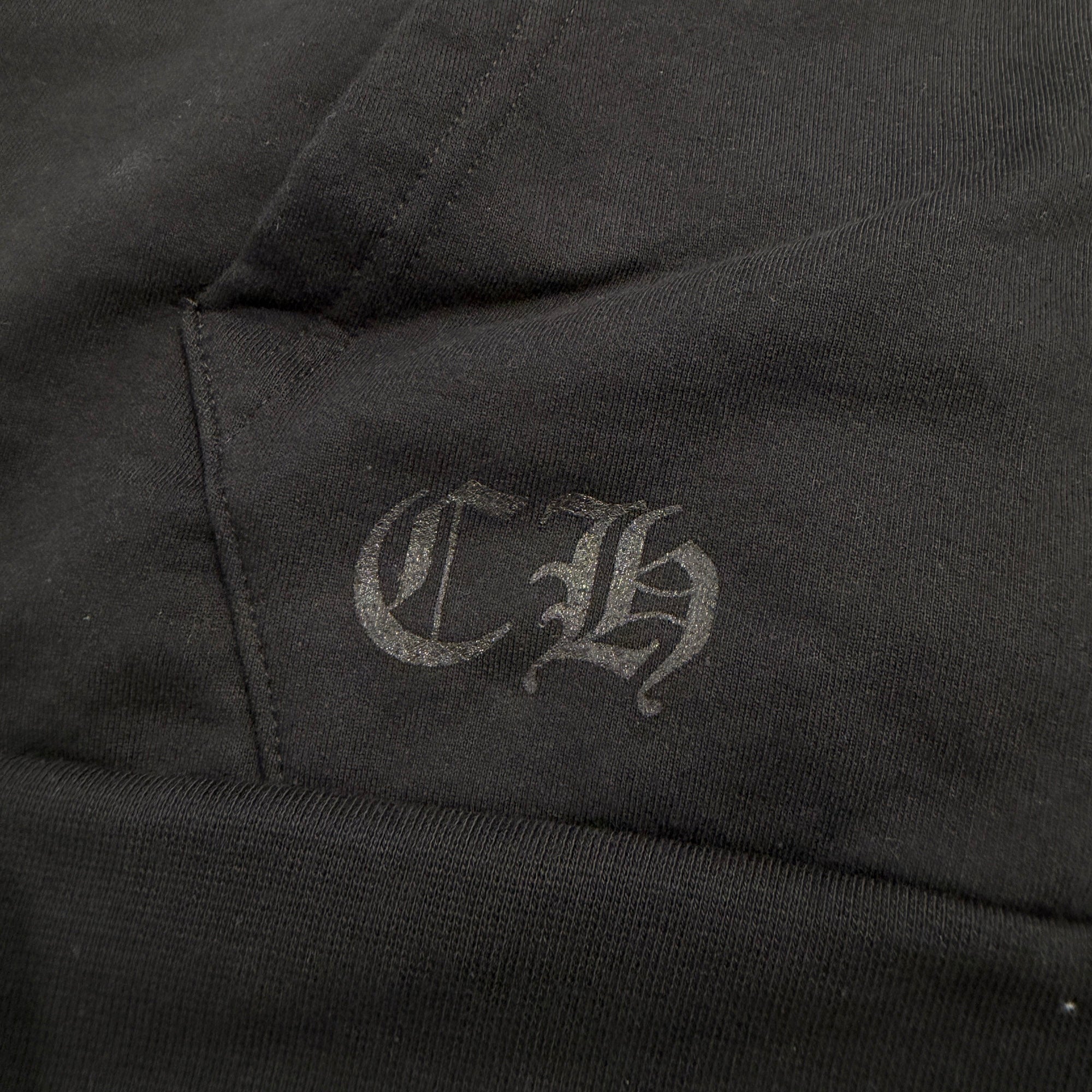 CHROME HEARTS 2026SS Vertical Logo Zip Up Hoodie Size L クロムハーツ ヴァーティカルロゴ ジップアップフーディー サイズL