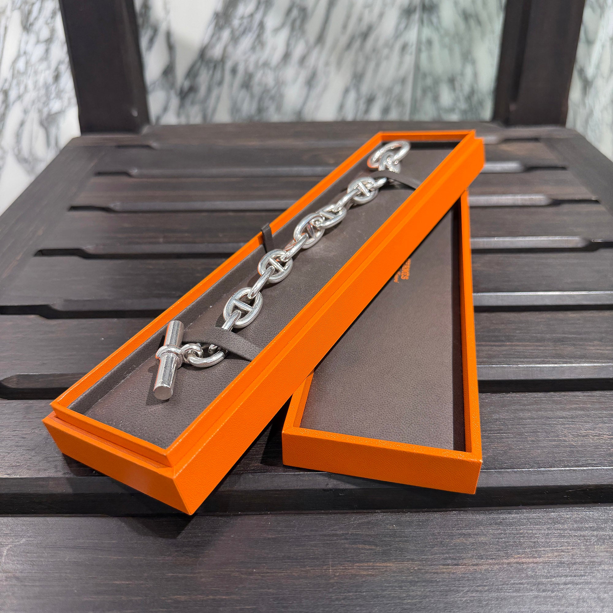 HERMES Chaine d'Ancre TGM 11 エルメス シェーヌダンクル TGM 11コマ