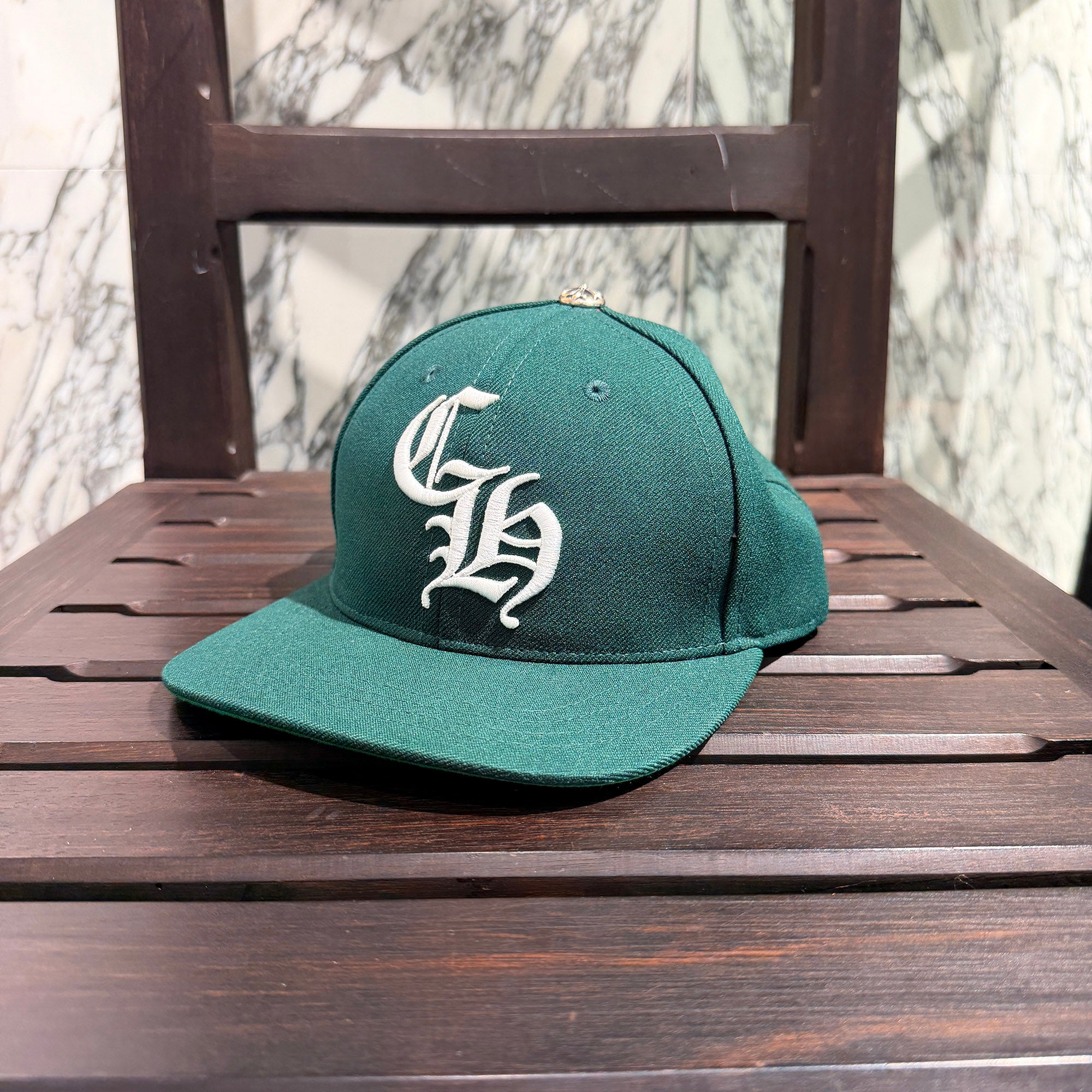 CHROME HEARTS 2025AW CH Logo Embroidery Trucker Cap Size ONE SIZE (51-61) クロムハーツ CHロゴ刺繍 トラッカーキャップ サイズONE SIZE (51-61)