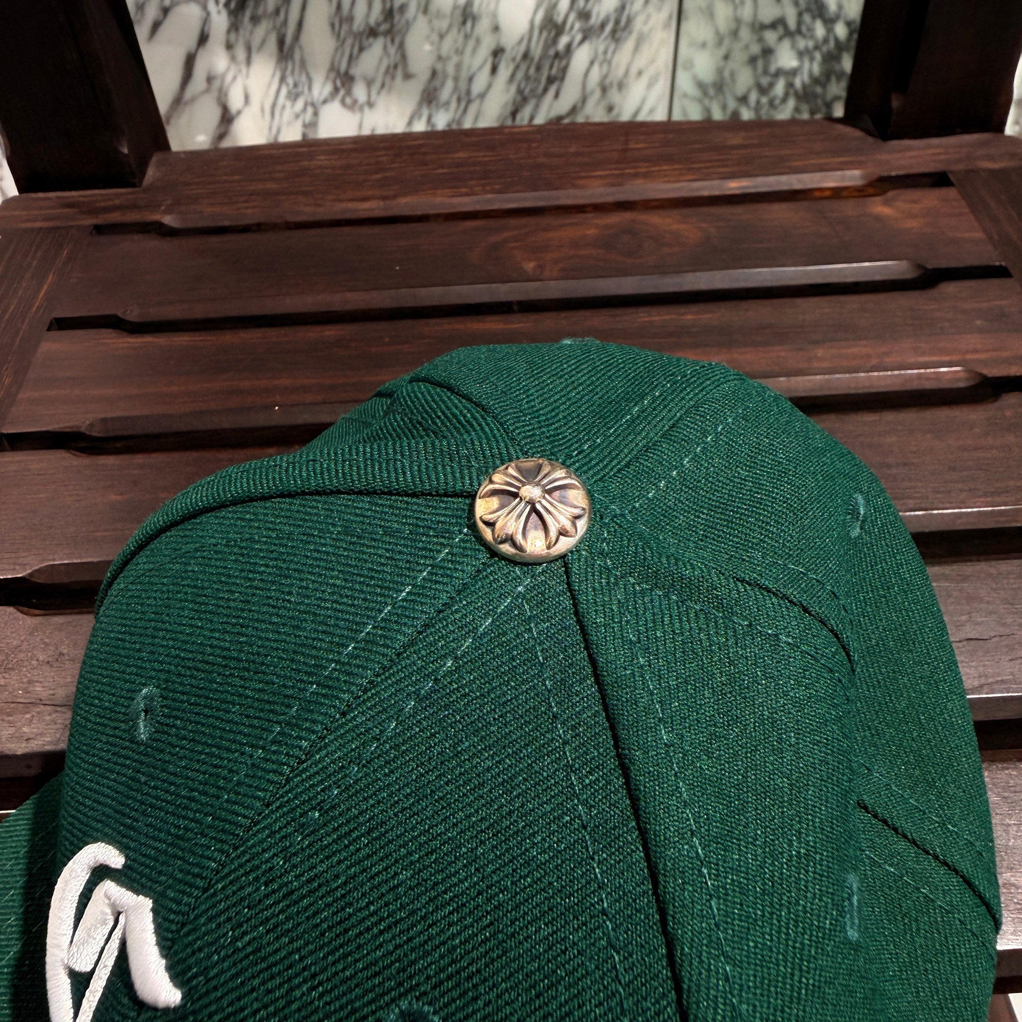 CHROME HEARTS 2025AW CH Logo Embroidery Trucker Cap Size ONE SIZE (51-61) クロムハーツ CHロゴ刺繍 トラッカーキャップ サイズONE SIZE (51-61)