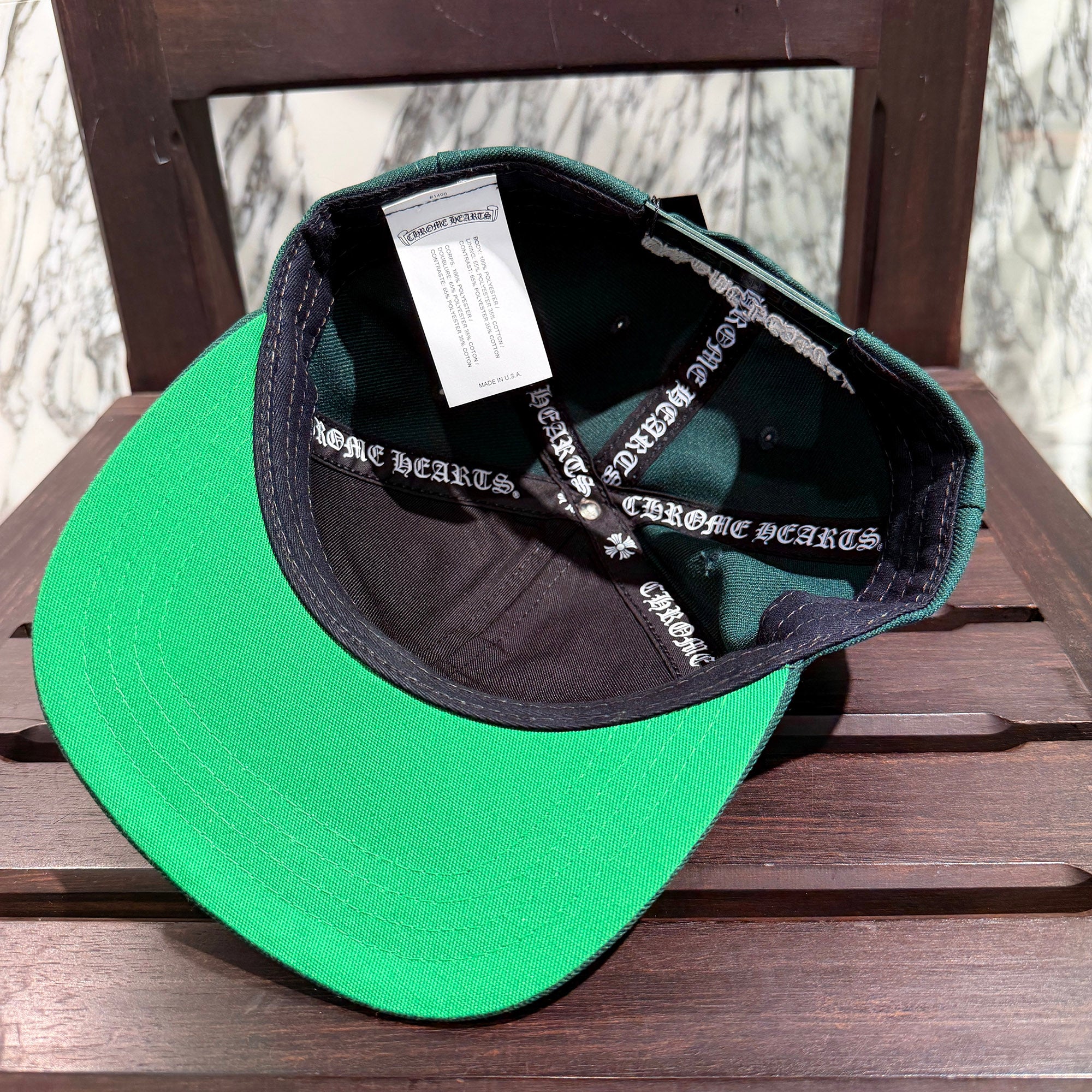 CHROME HEARTS 2025AW CH Logo Embroidery Trucker Cap Size ONE SIZE (51-61) クロムハーツ CHロゴ刺繍 トラッカーキャップ サイズONE SIZE (51-61)