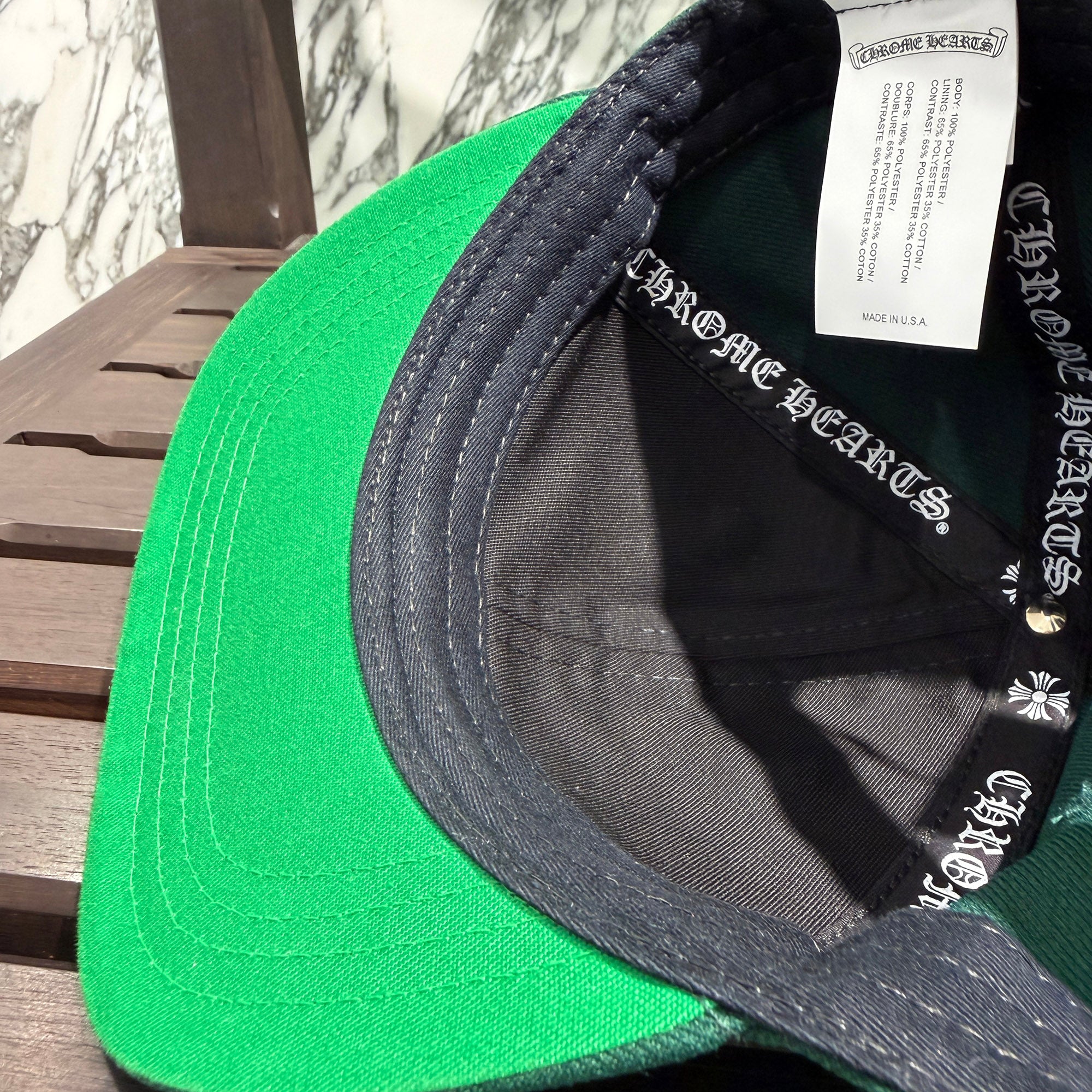 CHROME HEARTS 2025AW CH Logo Embroidery Trucker Cap Size ONE SIZE