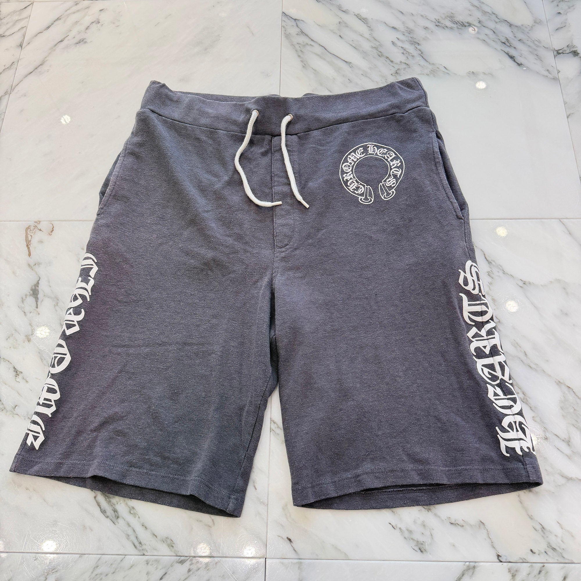 CHROME HEARTS Horseshoe Side Logo Sweat Shorts Size M クロムハーツ ホースシュー サイドロゴ スウェット ショーツ サイズM