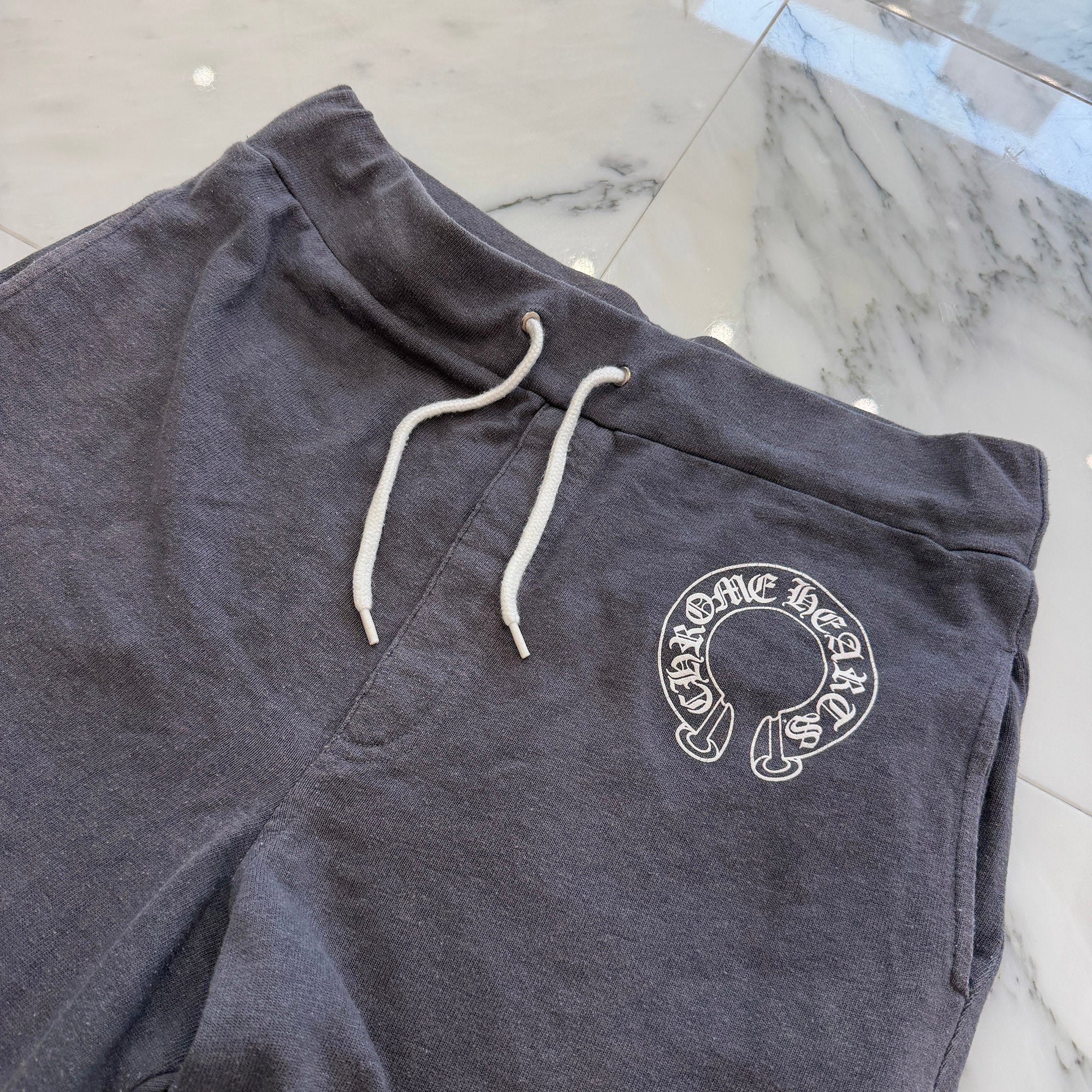 CHROME HEARTS Horseshoe Side Logo Sweat Shorts Size M クロムハーツ ホースシュー サイドロゴ スウェット ショーツ サイズM