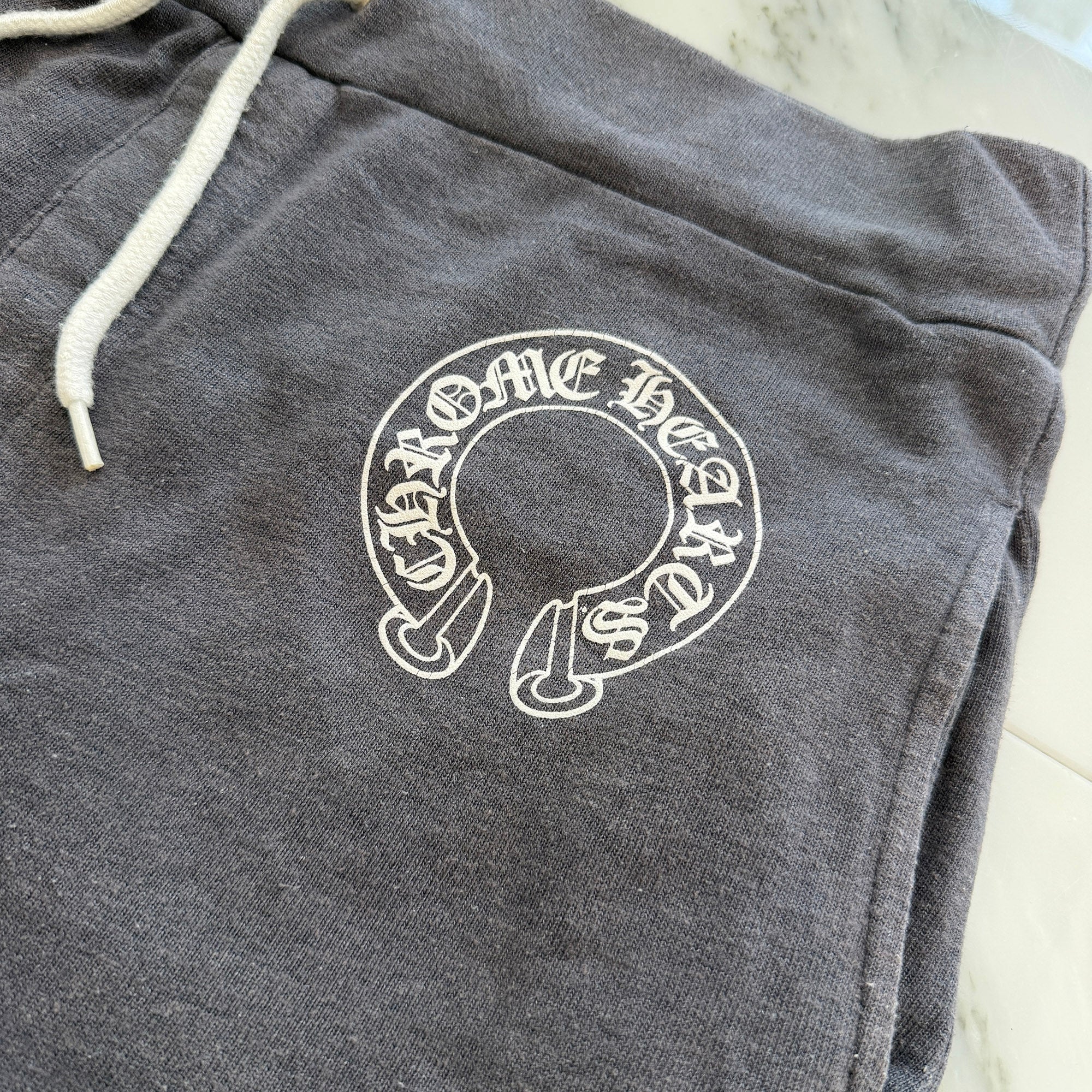 CHROME HEARTS Horseshoe Side Logo Sweat Shorts Size M クロムハーツ ホースシュー サイドロゴ スウェット ショーツ サイズM