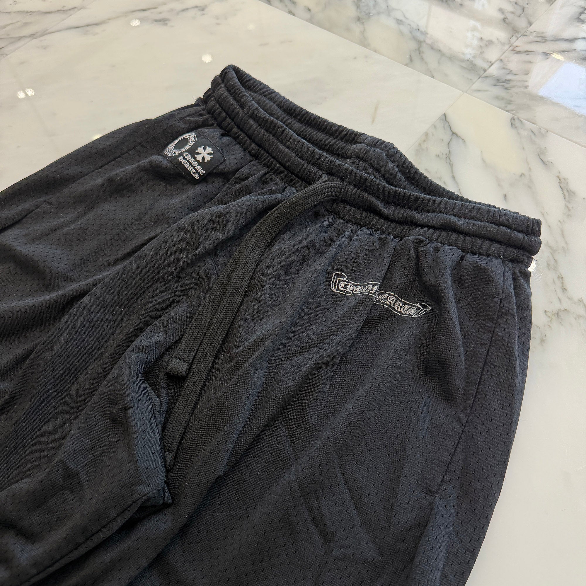 CHROME HEARTS Mesh Warm Up Jersey Long Pants Size S クロムハーツ メッシュウォームアップジャージー ロングパンツ サイズS