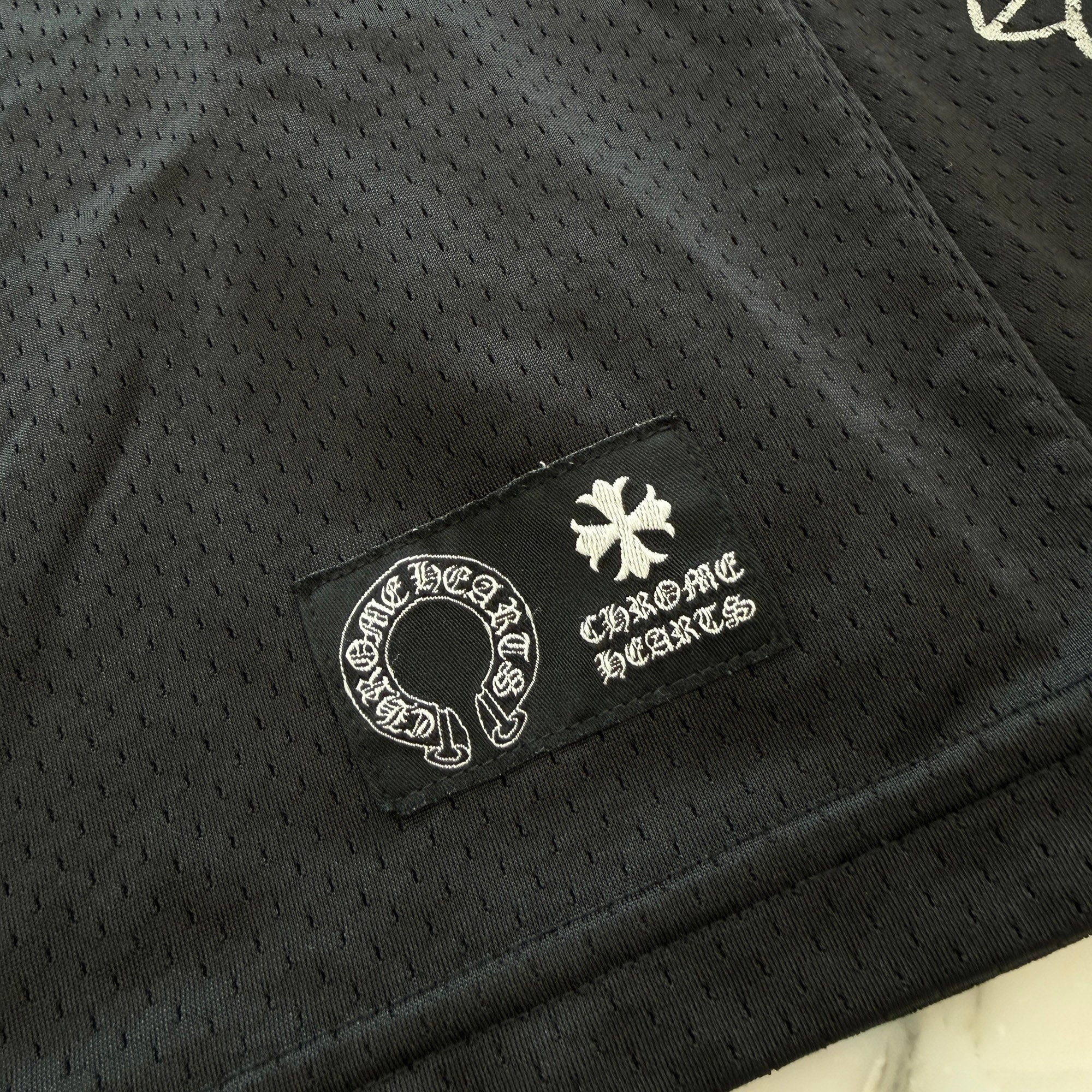 CHROME HEARTS Mesh Warm Up Jersey L/S Tee Size S クロムハーツ メッシュウォームアップジャージー ロングスリーブTシャツ サイズS