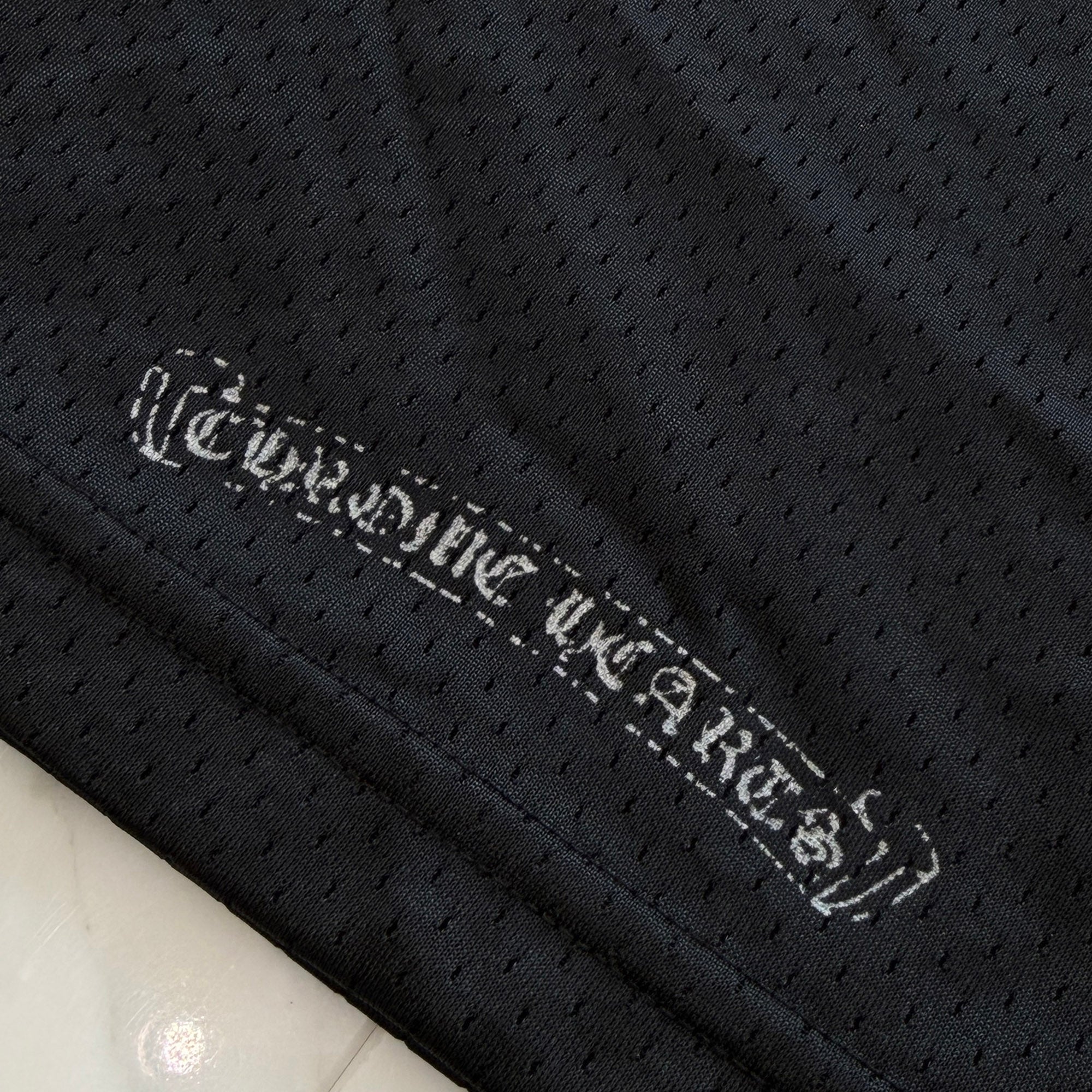 CHROME HEARTS Mesh Warm Up Jersey L/S Tee Size S クロムハーツ メッシュウォームアップジャージー ロングスリーブTシャツ サイズS
