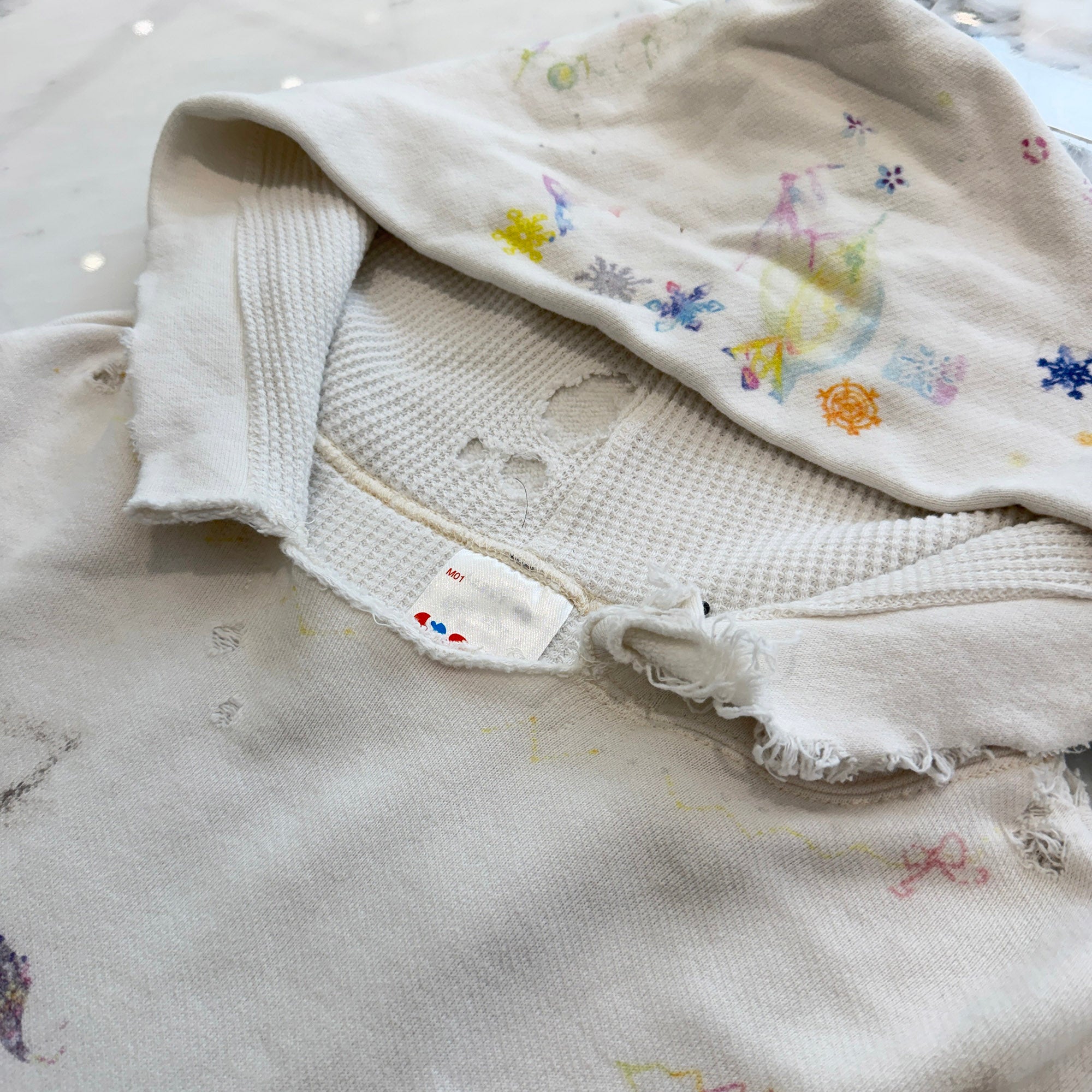 SAINT Mxxxxxx × Coco Star Sims 2026SS Coco Double Face Pullover Hoodie SM-YS8-0000-035 Size XL セントマイケル × ココ・スター・シムズ ココ ダブルフェイス プルオーバー フーディ サイズXL
