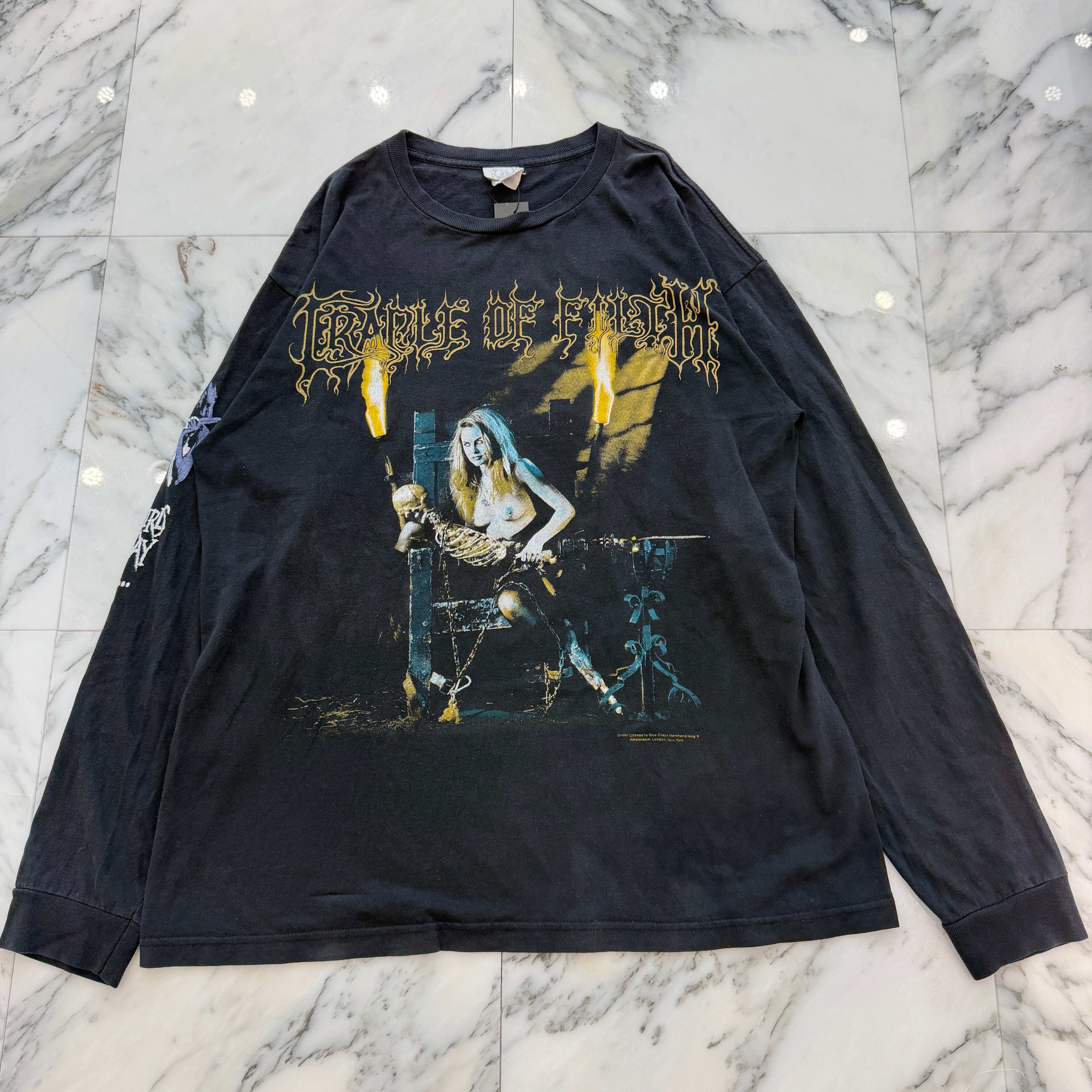 Vintage 90's Cradle of Filth " Dead Girls Don't Say No 1997 " L/S Tee ヴィンテージ 90's クレイドル・オブ・フィルス "デッド・ガールズ・ドント・セイ・ノー 1997" ロングスリーブＴシャツ