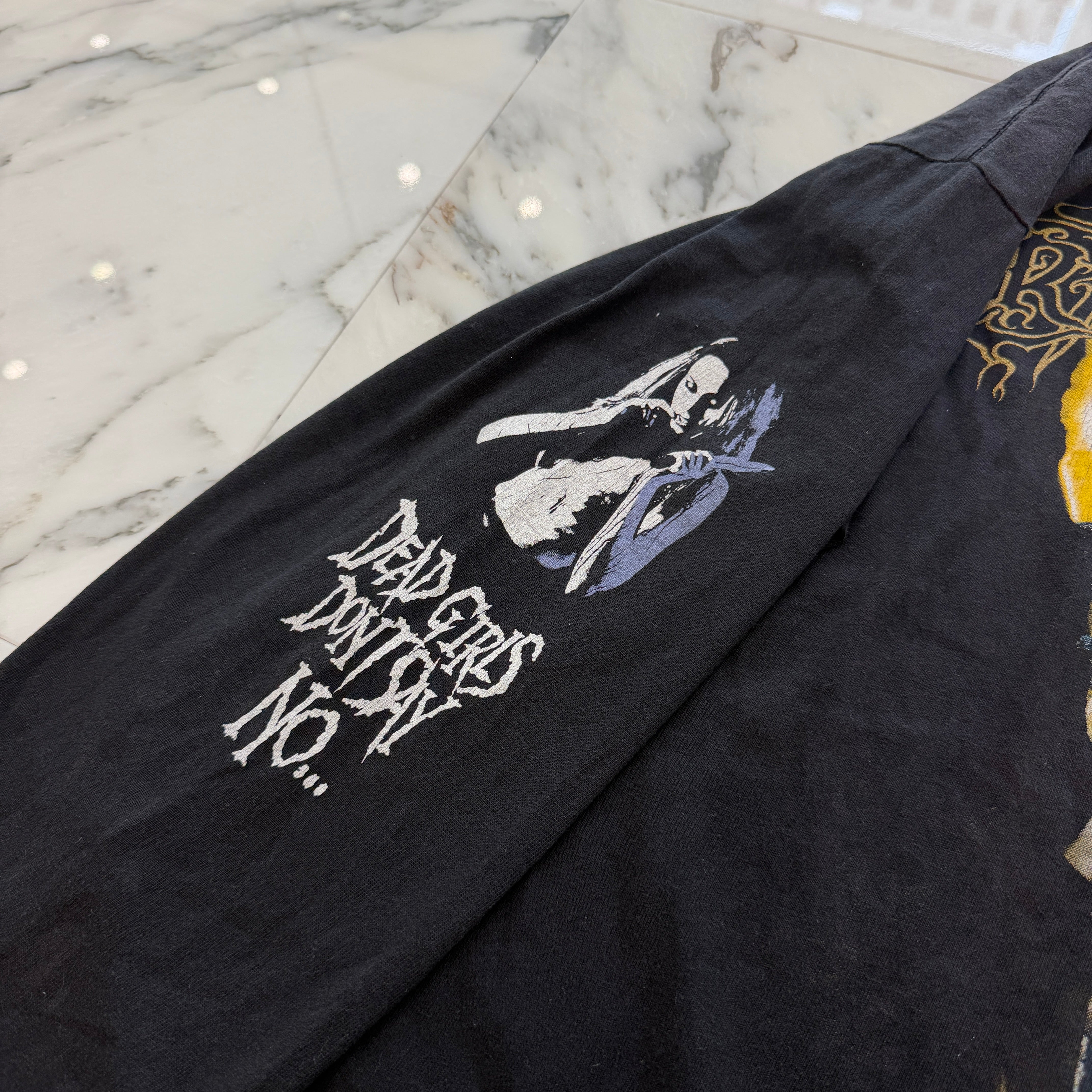 Vintage 90's Cradle of Filth " Dead Girls Don't Say No 1997 " L/S Tee ヴィンテージ 90's クレイドル・オブ・フィルス "デッド・ガールズ・ドント・セイ・ノー 1997" ロングスリーブＴシャツ