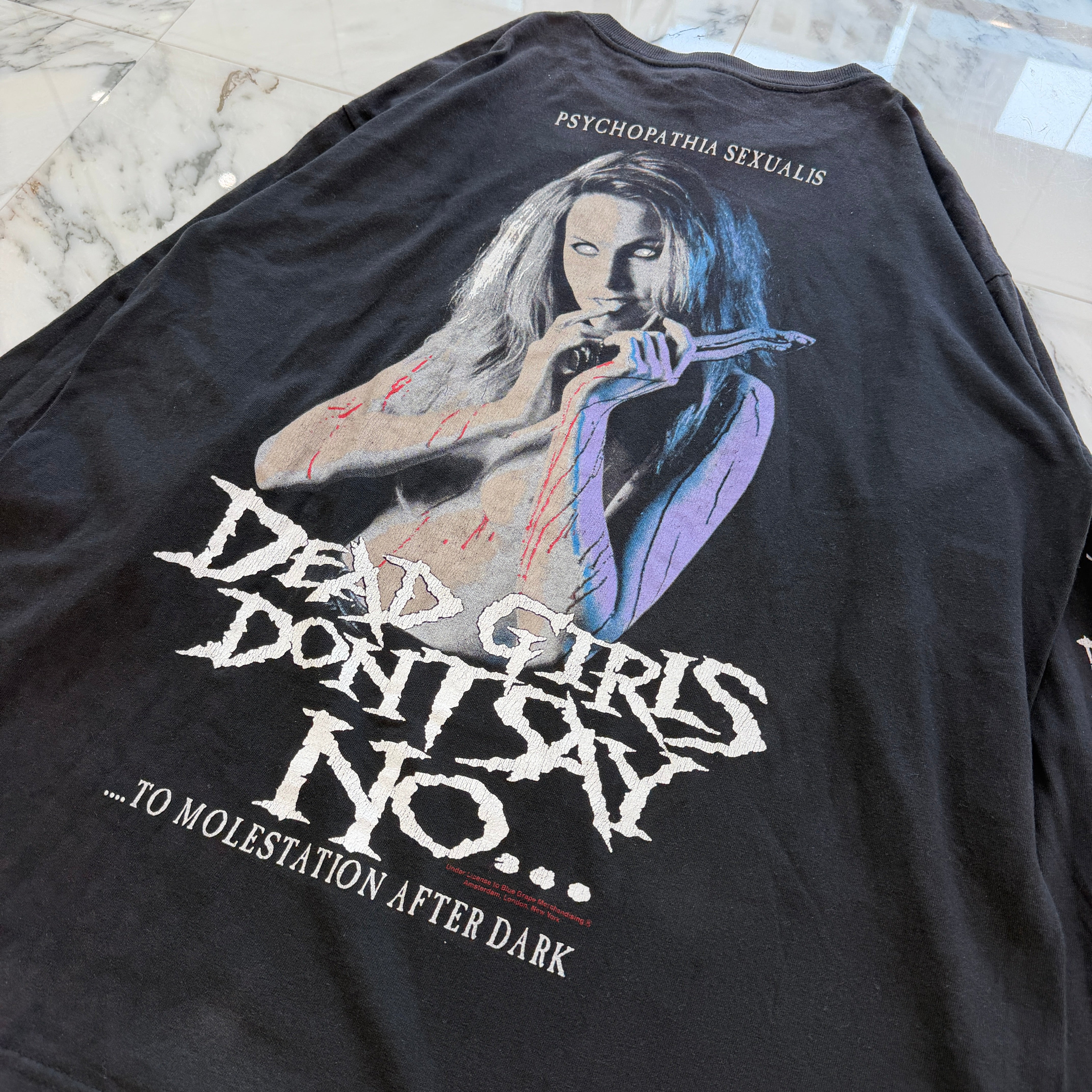 Vintage 90's Cradle of Filth " Dead Girls Don't Say No 1997 " L/S Tee ヴィンテージ 90's クレイドル・オブ・フィルス "デッド・ガールズ・ドント・セイ・ノー 1997" ロングスリーブＴシャツ