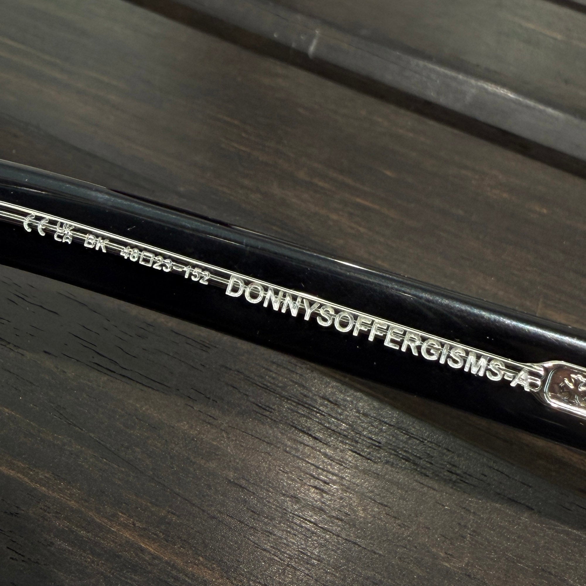CHROME HEARTS DONNYSOFFERGISMS-A Sunglasses Size 48□23-152 クロムハーツ ドニーズオファーギズムズ-A サングラス サイズ48□23-152