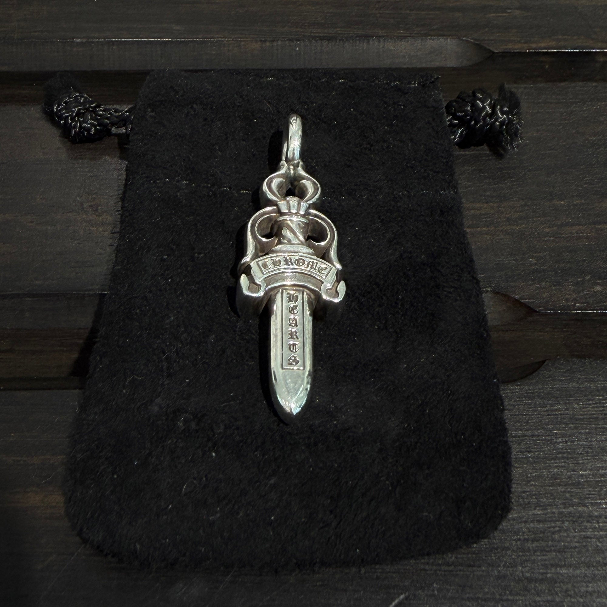 CHROME HEARTS Double Dagger Pendant Top クロムハーツ ダブルダガー ペンダントトップ