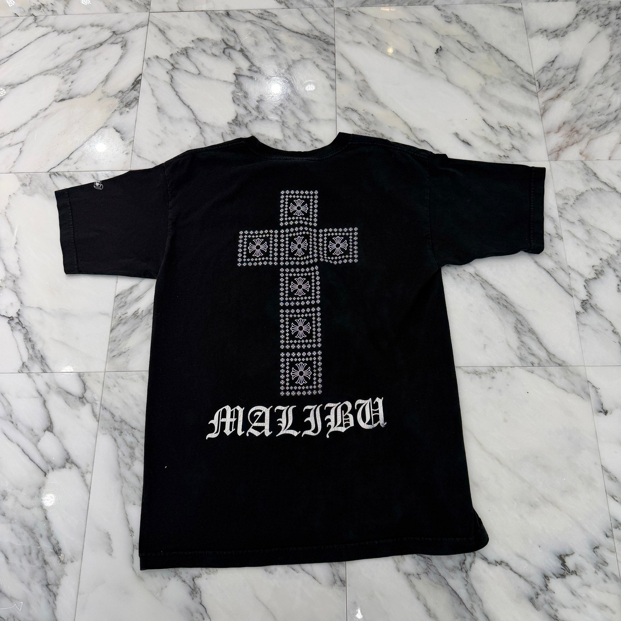 CHROME HEARTS Malibu Limited CH Plus Block Cross Tee Size L クロムハーツ マリブ限定 CHクロス ブロッククロスTシャツ サイズL