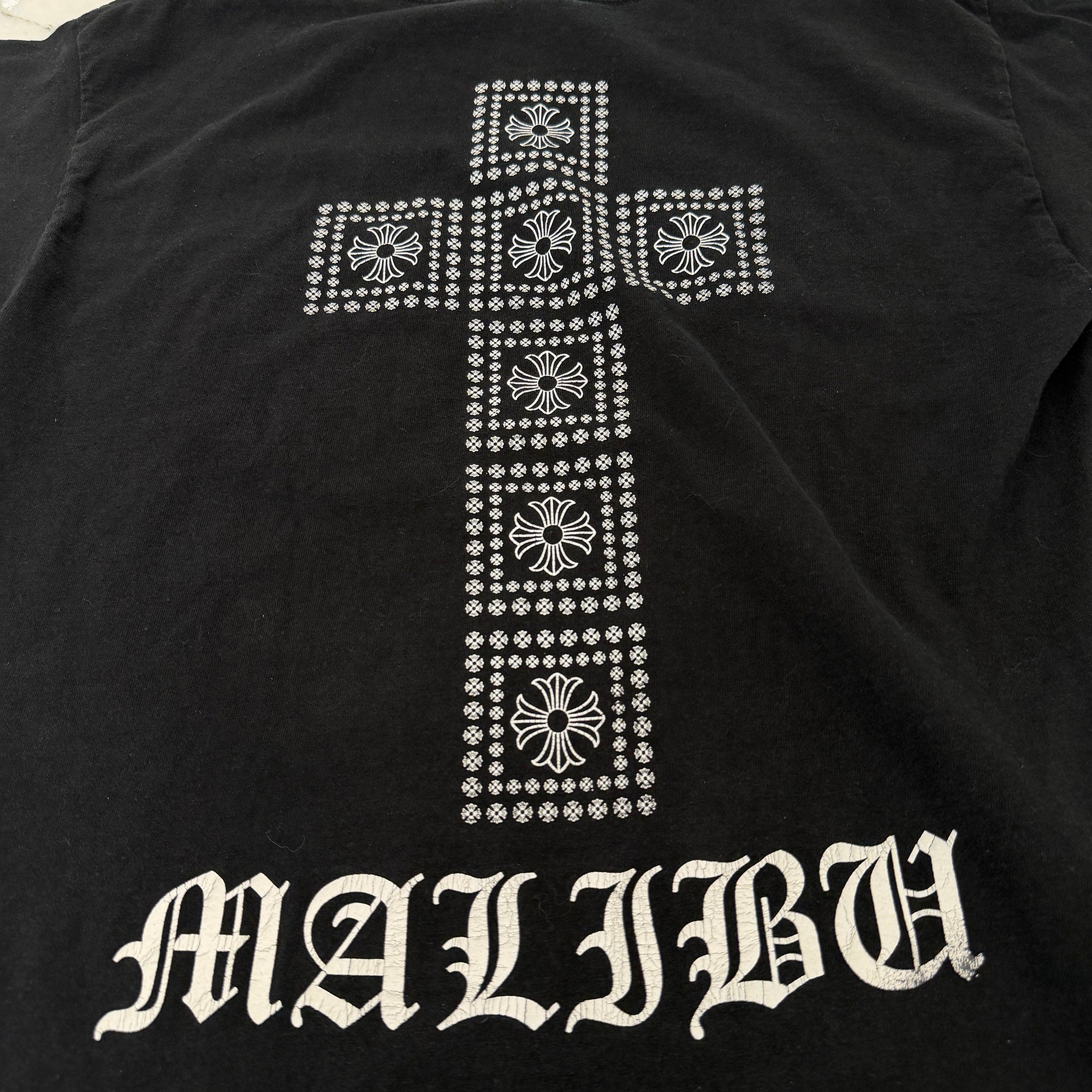 CHROME HEARTS Malibu Limited CH Plus Block Cross Tee Size L クロムハーツ マリブ限定 CHクロス ブロッククロスTシャツ サイズL