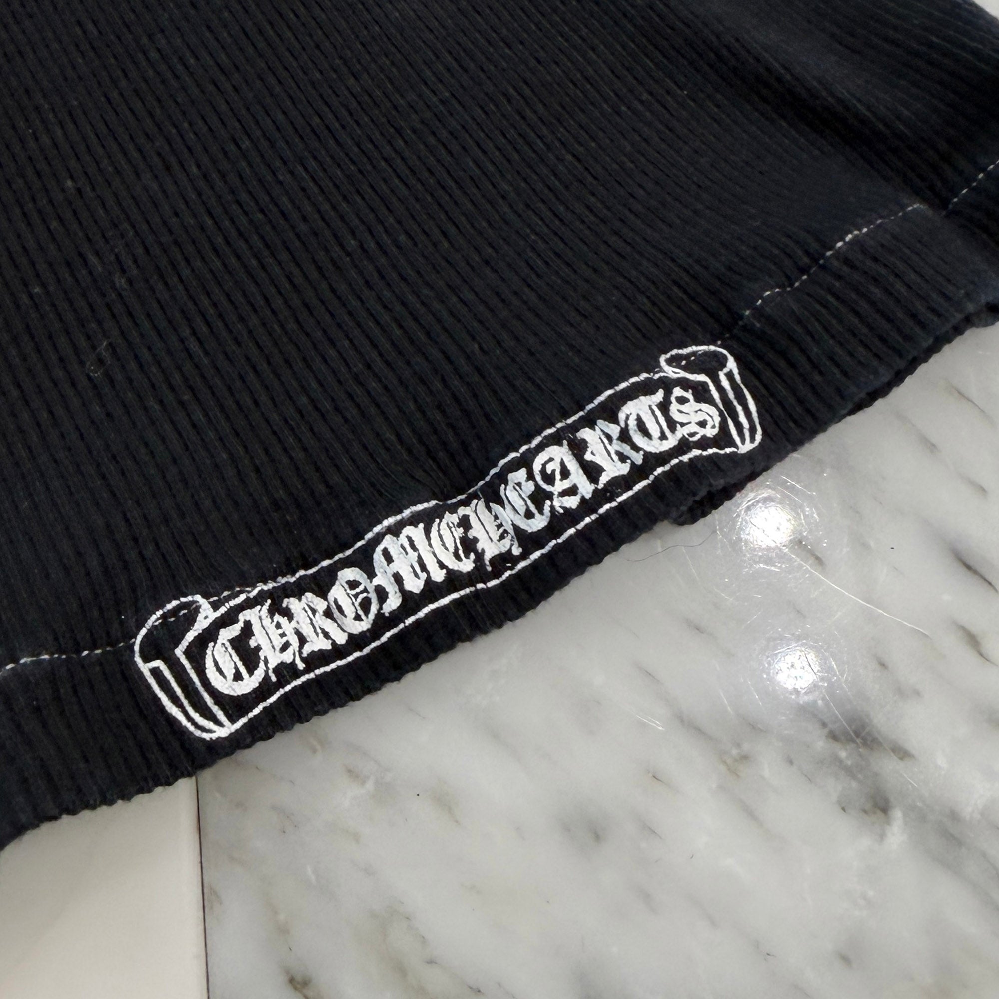 CHROME HEARTS CH Cross Side Vertical Logo Fuck You Tank Top Size S クロムハーツ CHクロス サイド ヴァーティカルロゴ ファックユー タンクトップ サイズS