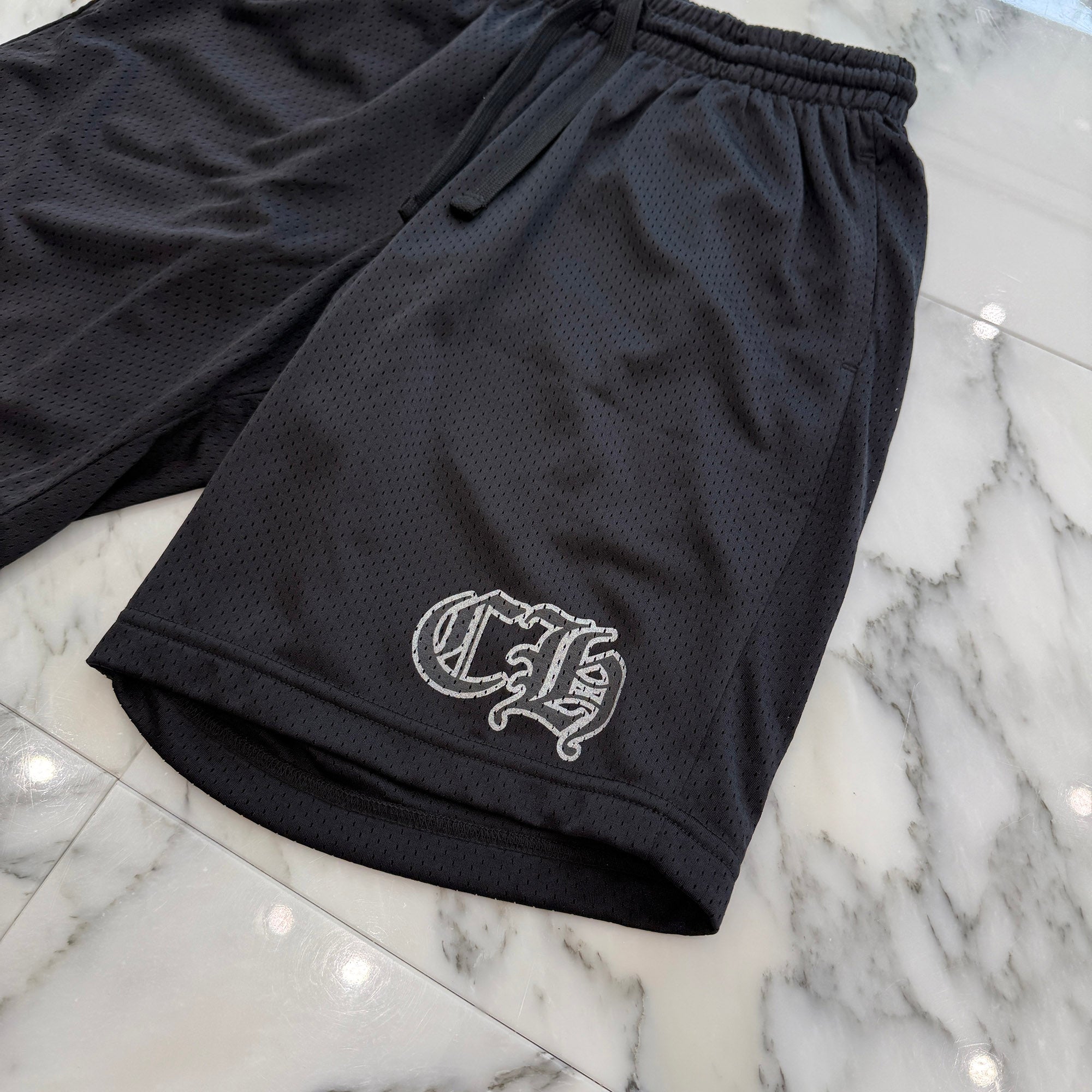 CHROME HEARTS Mesh Varsity Shorts Size S クロムハーツ メッシュヴァーシティーショーツ サイズS