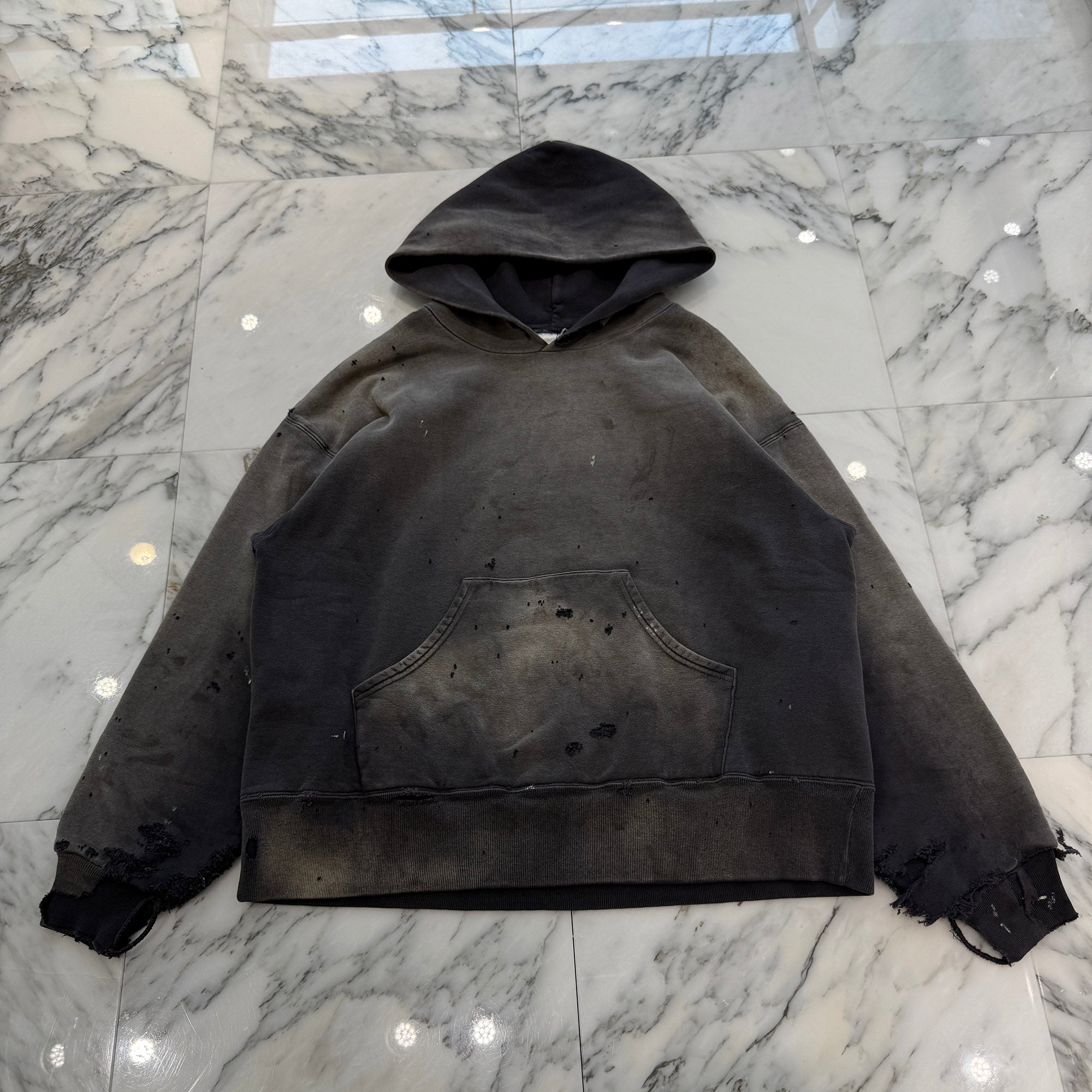 SAINT Mxxxxxx × BerBerJin 2025AW BB DBL FACE Pullover Hoodie SM-HR1-0000-C56 Size XL セントマイケル×ベルベルジン BBダブルフェイス プルオーバーフーディ サイズXL