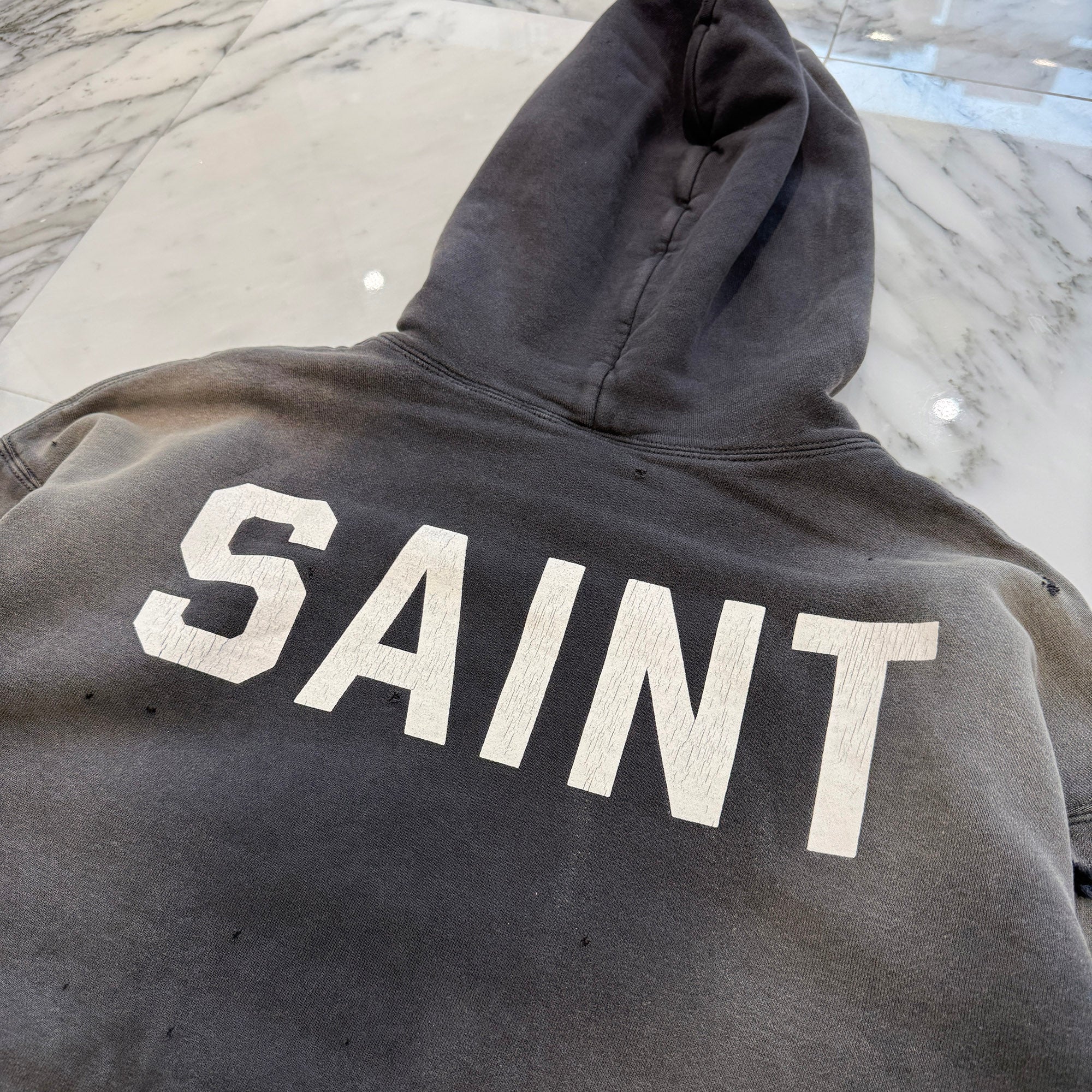 SAINT Mxxxxxx × BerBerJin 2025AW BB DBL FACE Pullover Hoodie SM-HR1-0000-C56 Size XL セントマイケル×ベルベルジン BBダブルフェイス プルオーバーフーディ サイズXL