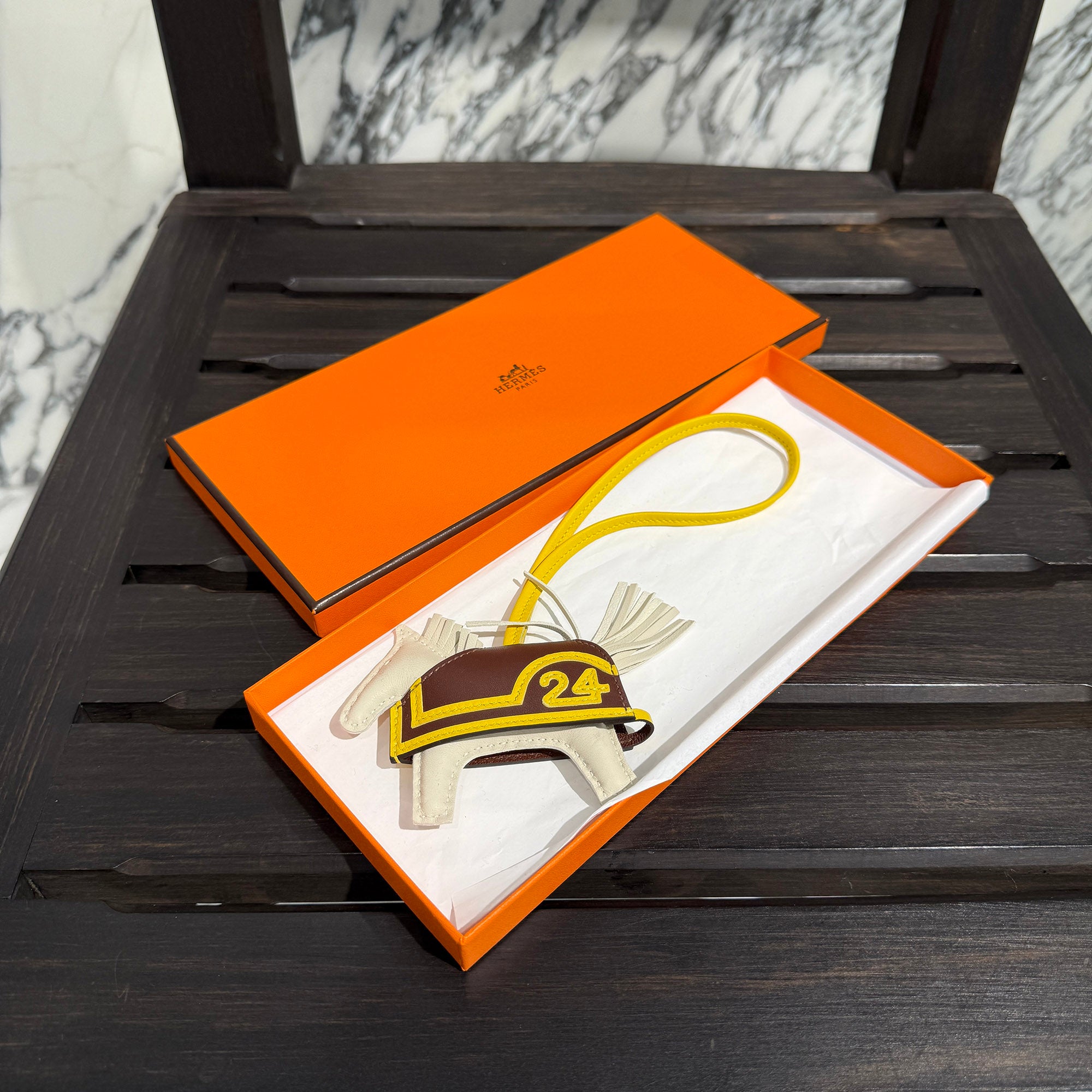 HERMES Rodeo Charm Robeo 24 PM K刻印 エルメス ロデオ チャーム ロベオ 24 PM