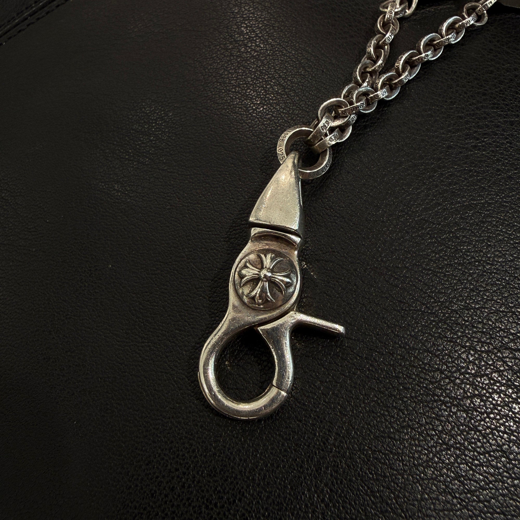 CHROME HEARTS Double Dice Key Chain クロムハーツ ダブルダイス キーチェーン