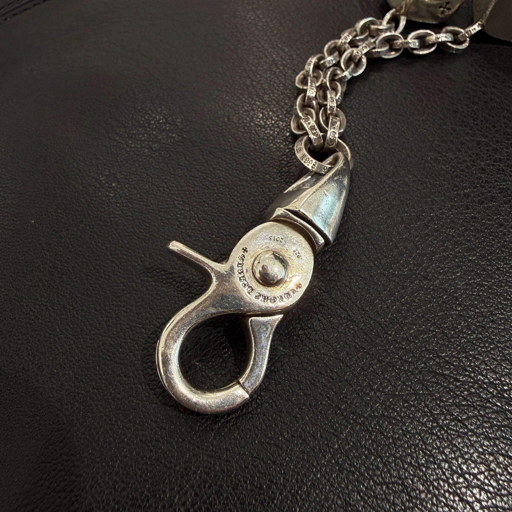 CHROME HEARTS Double Dice Key Chain クロムハーツ ダブルダイス キーチェーン