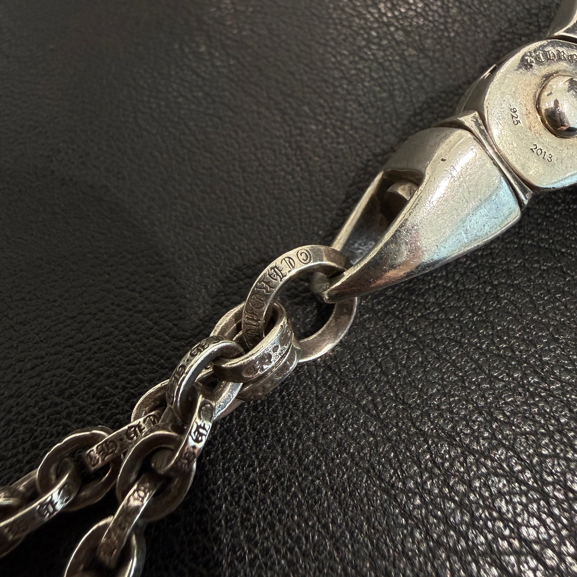 CHROME HEARTS Double Dice Key Chain クロムハーツ ダブルダイス キー