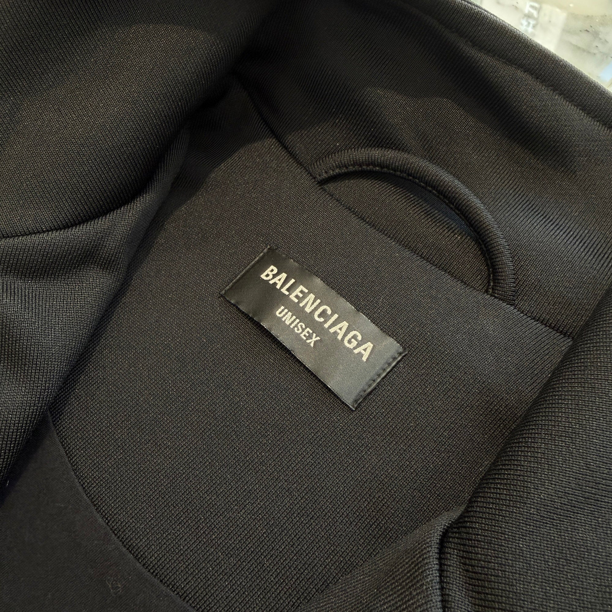 BALENCIAGA 2024SS Campaign Logo Embroidered Zip Up Jacket 818502 TRVE2 Size L バレンシアガ キャンペーンロゴ刺繍 ジップアップ ジャケット サイズL