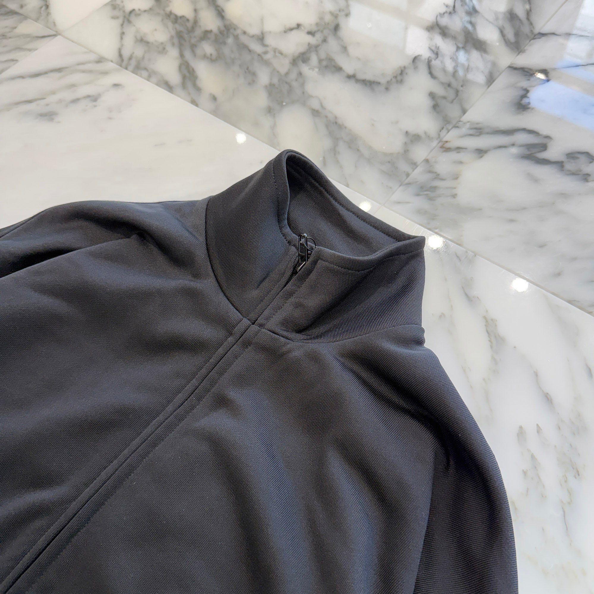 BALENCIAGA 2024SS Campaign Logo Embroidered Zip Up Jacket 818502 TRVE2 Size L バレンシアガ キャンペーンロゴ刺繍 ジップアップ ジャケット サイズL
