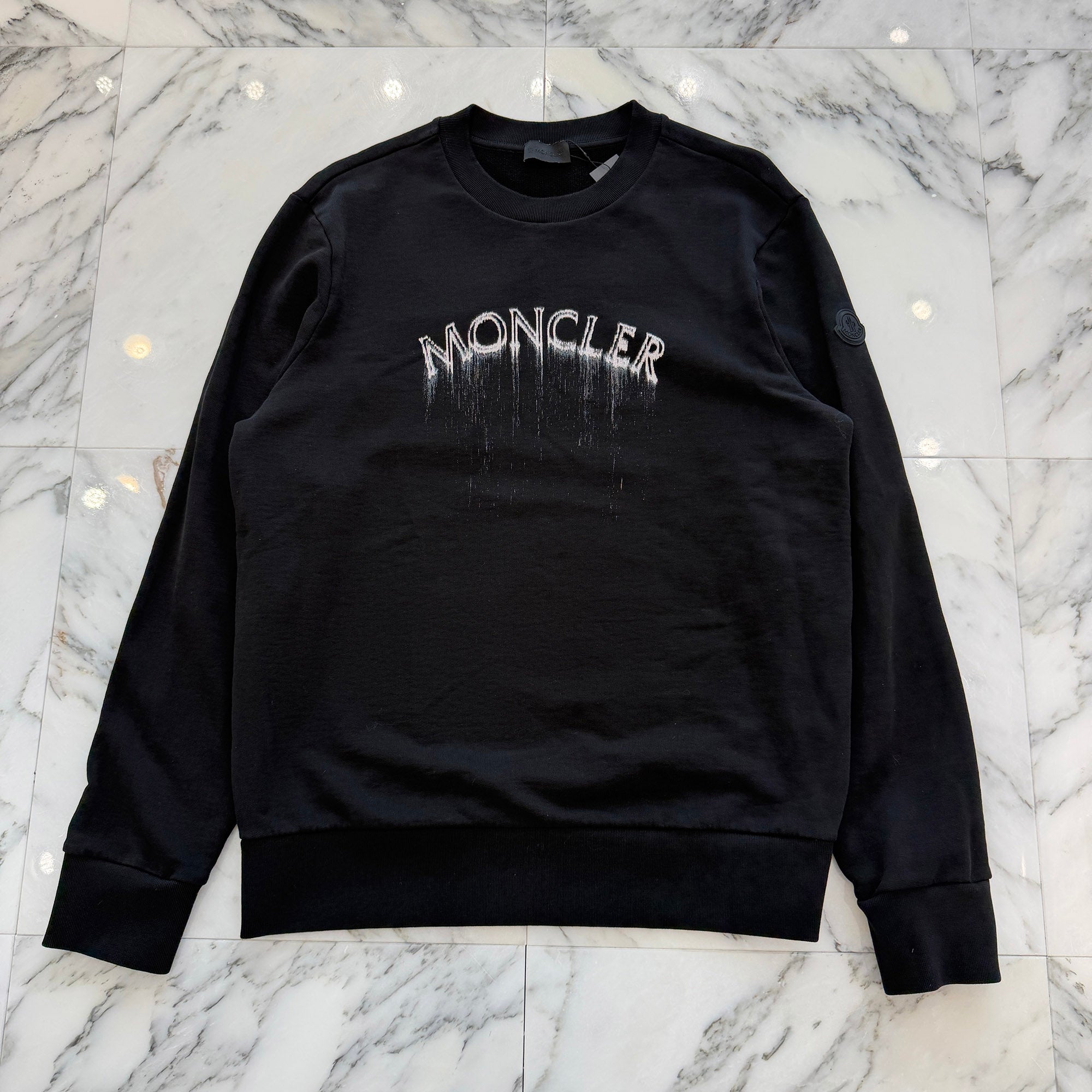 MONCLER 2024SS Lettering Logo Sweatshirt J10918G00004 809KR Size L