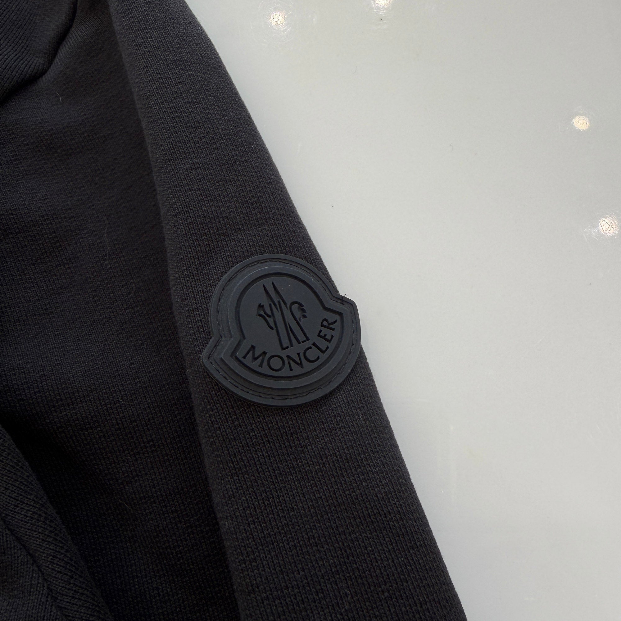 MONCLER 2024SS Lettering Logo Sweatshirt J10918G00004 809KR Size L モンクレール レタリングロゴ スウェットシャツ サイズL