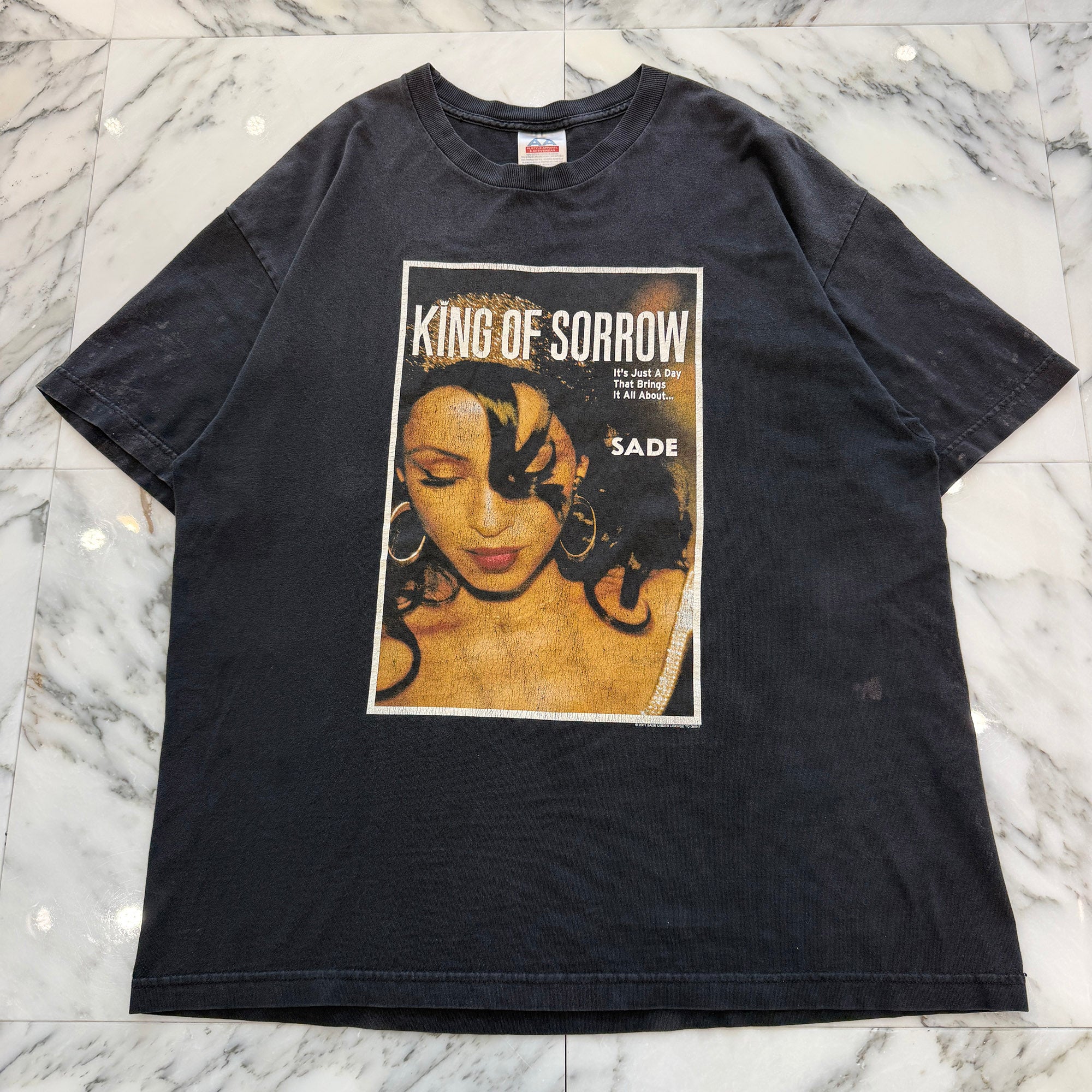 Vintage 00's SADE "King Of Sorrow" 2001 S/S Tee Size XL ヴィンテージ 00's シャーデー "キング・オブ・ソロー" 2001 Tシャツ サイズXL